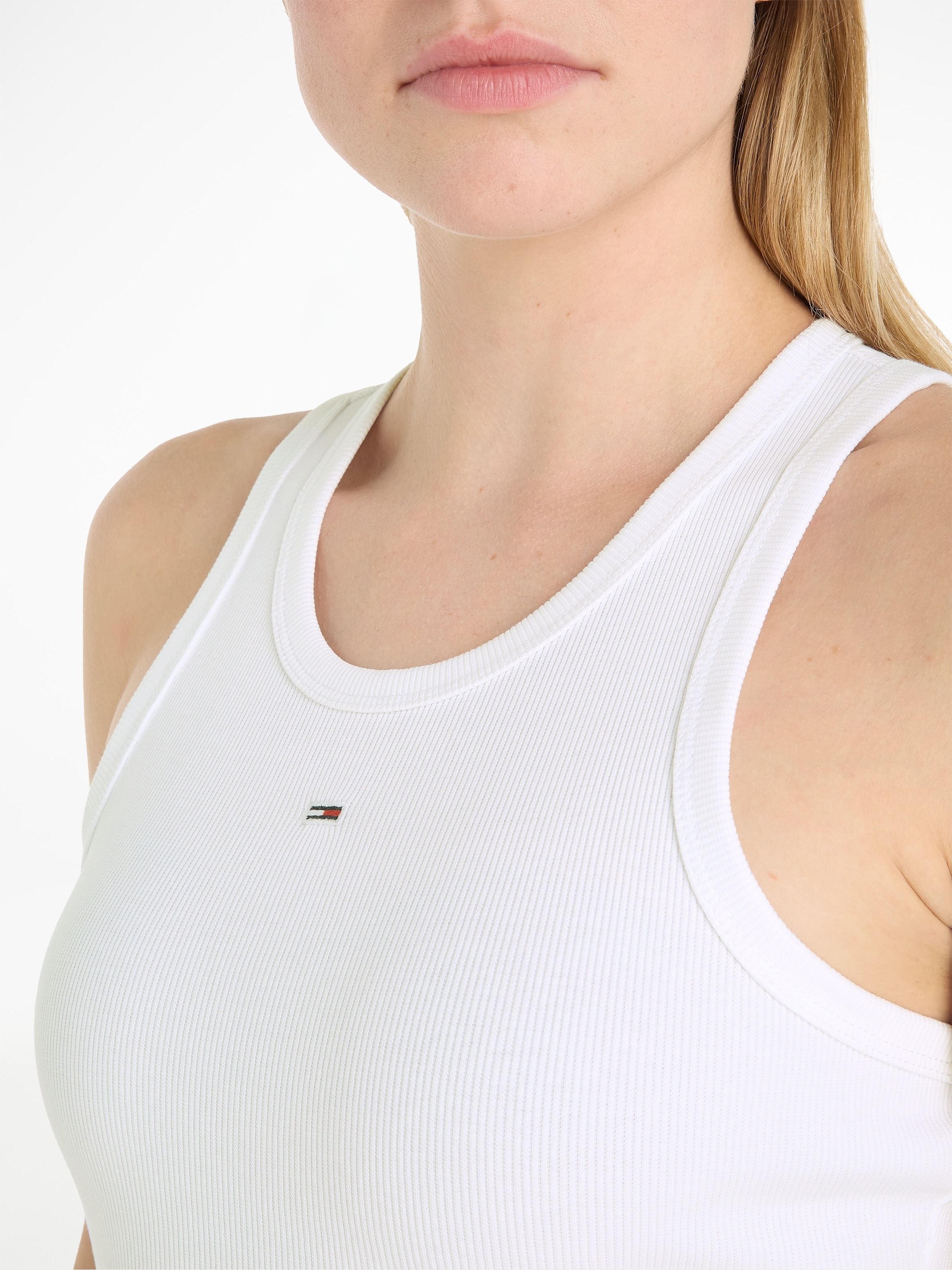 Tommy Jeans Jerseykleid »TJW ESSENTIAL RIB TANK BODYCON«, in Rippoptik
