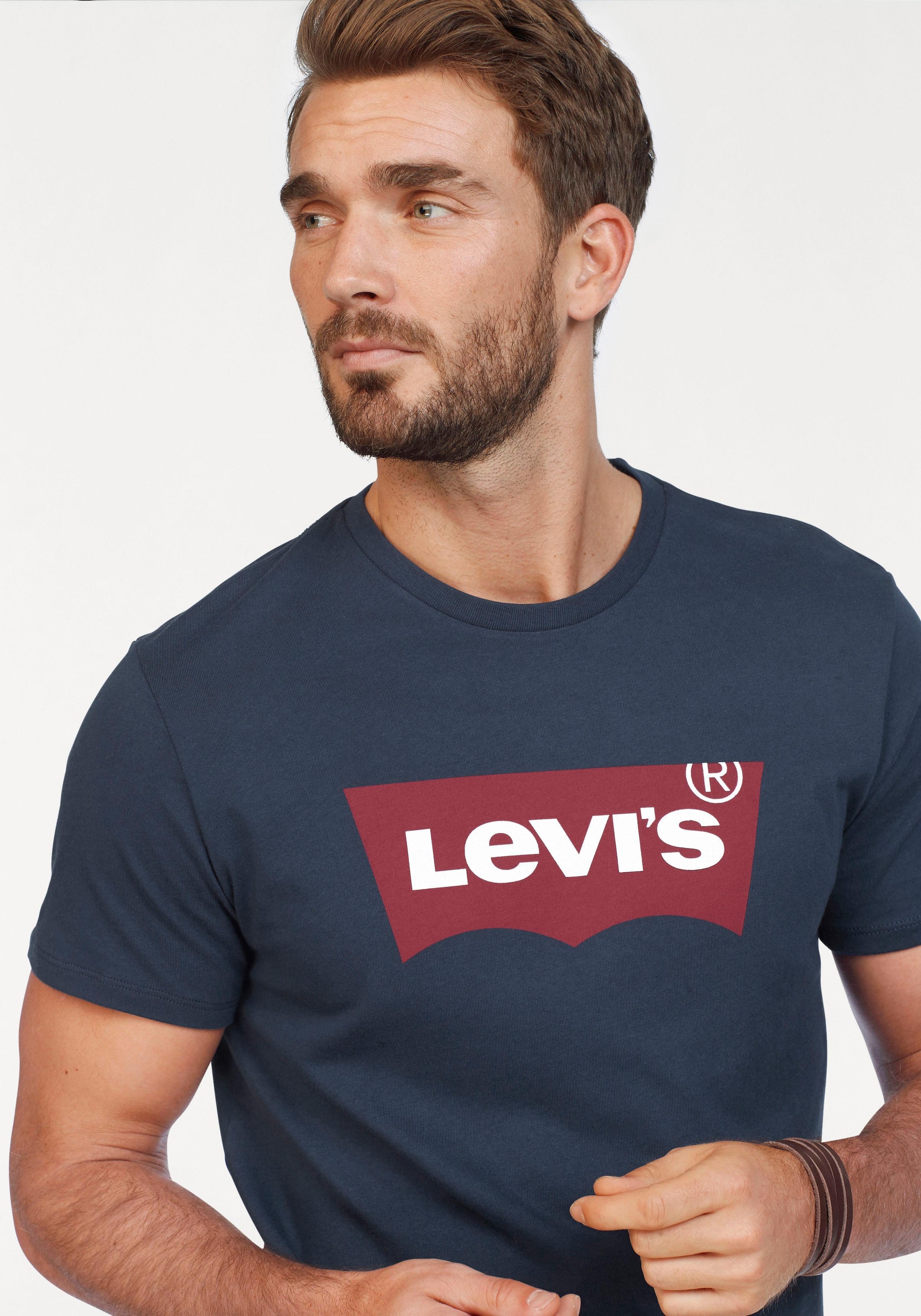 Levi's® T-Shirt »Batwing Logo Tee«, mit Logo-Front-Print