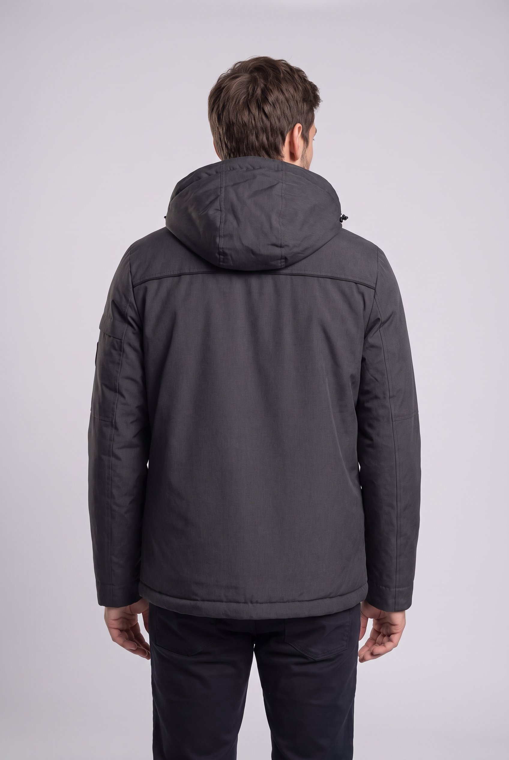 CASAMODA Winterjacke mit Kapuze mit Kapuze und Reißverschluss