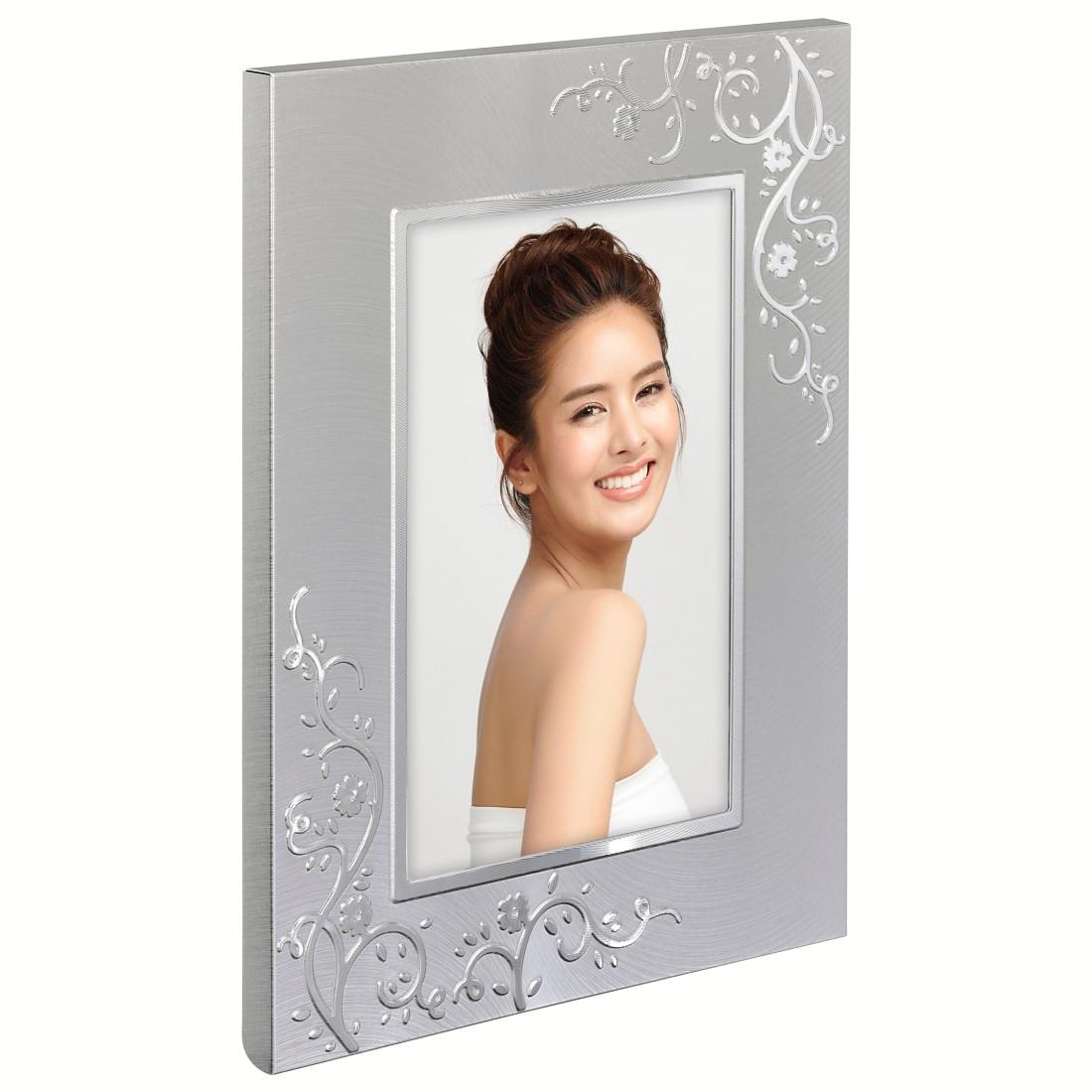 Hama Portraitrahmen »Porträtrahmen 13x18 cm, silber, aufhängbar, aufstellbar«, für 1 Bilder