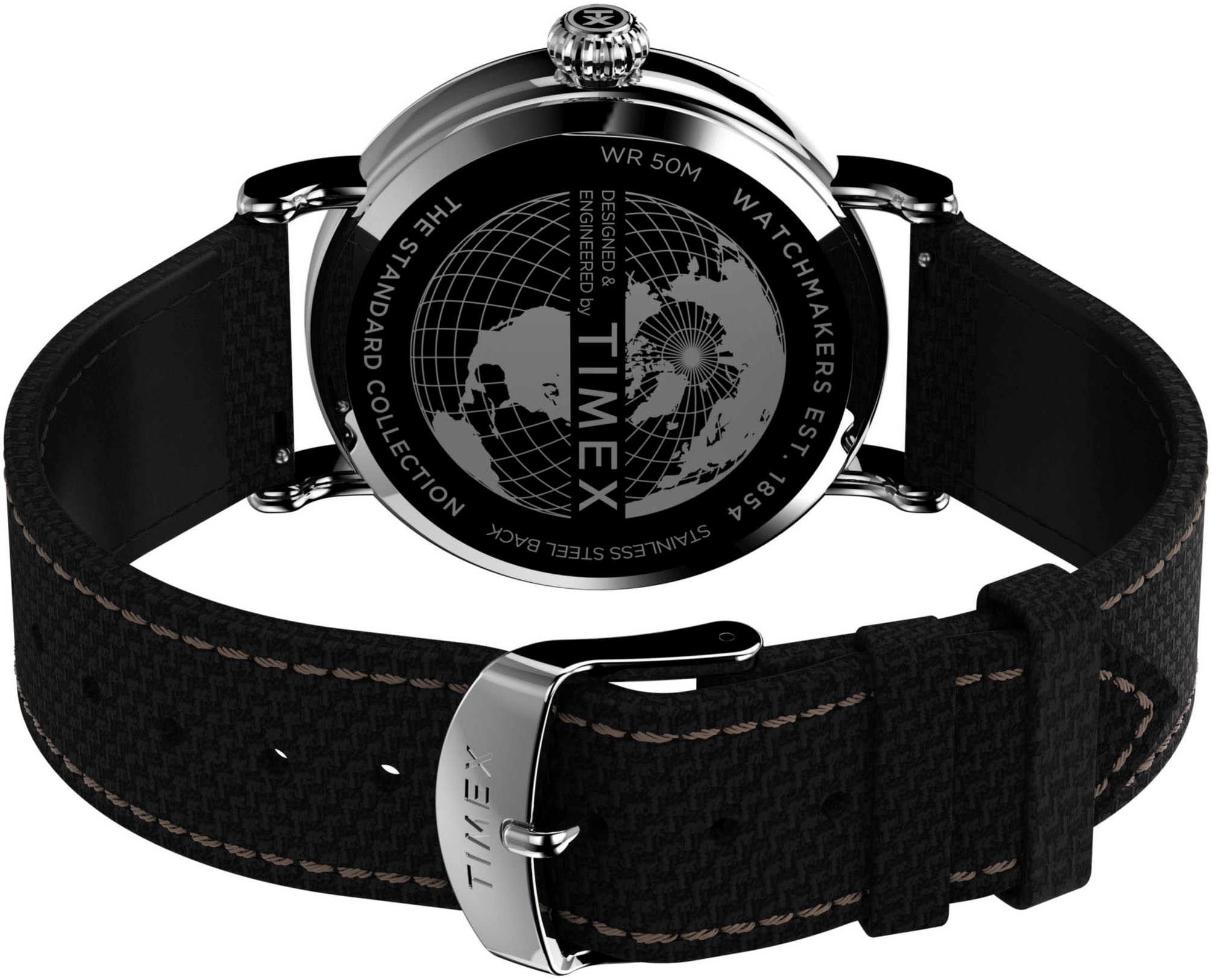 Timex Quarzuhr »WATERBURY STANDARD«, Armbanduhr, Herrenuhr, Leuchtzeiger, Mineralglas, analog