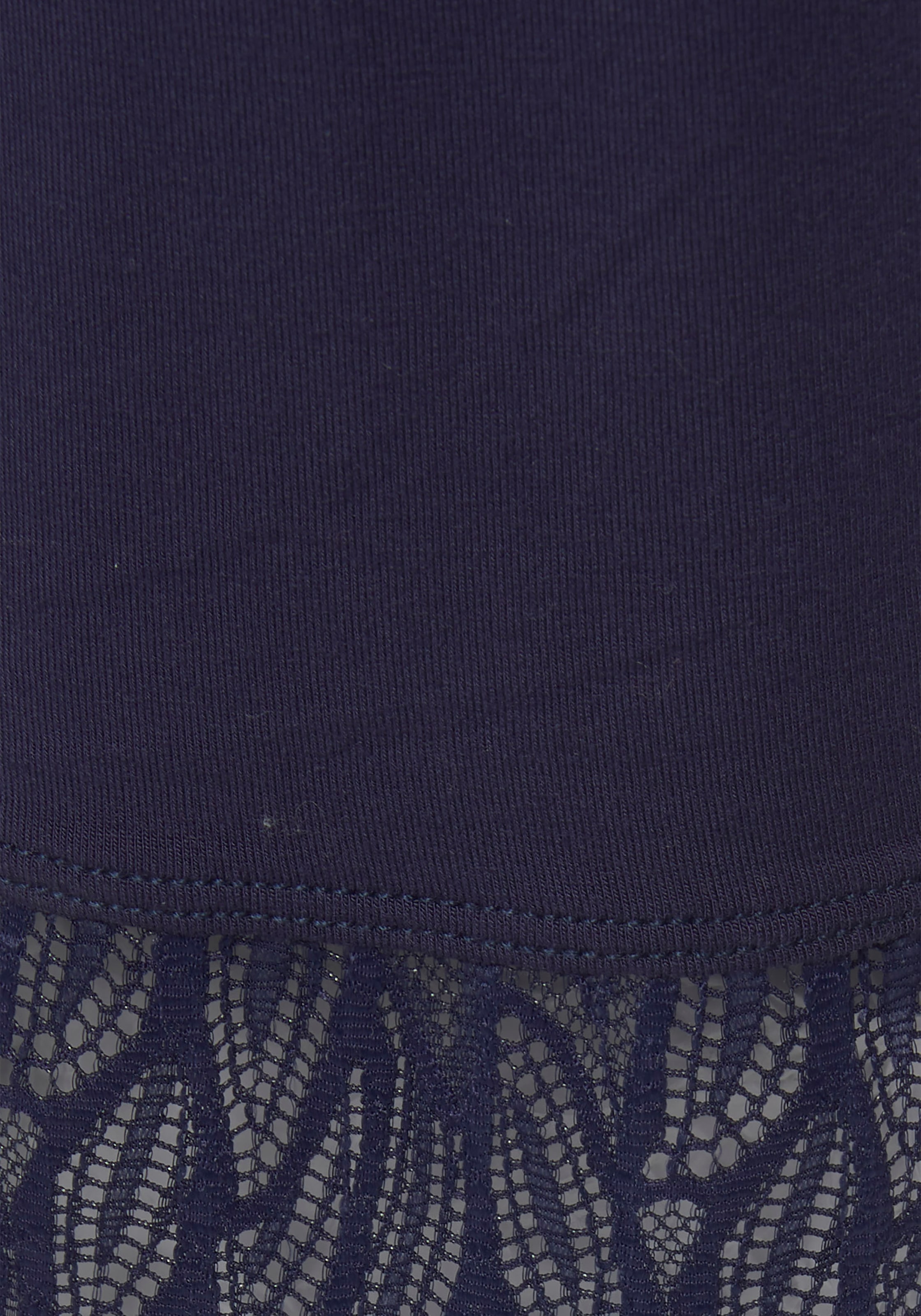 LASCANA Schlafhose, mit Spitzendetails
