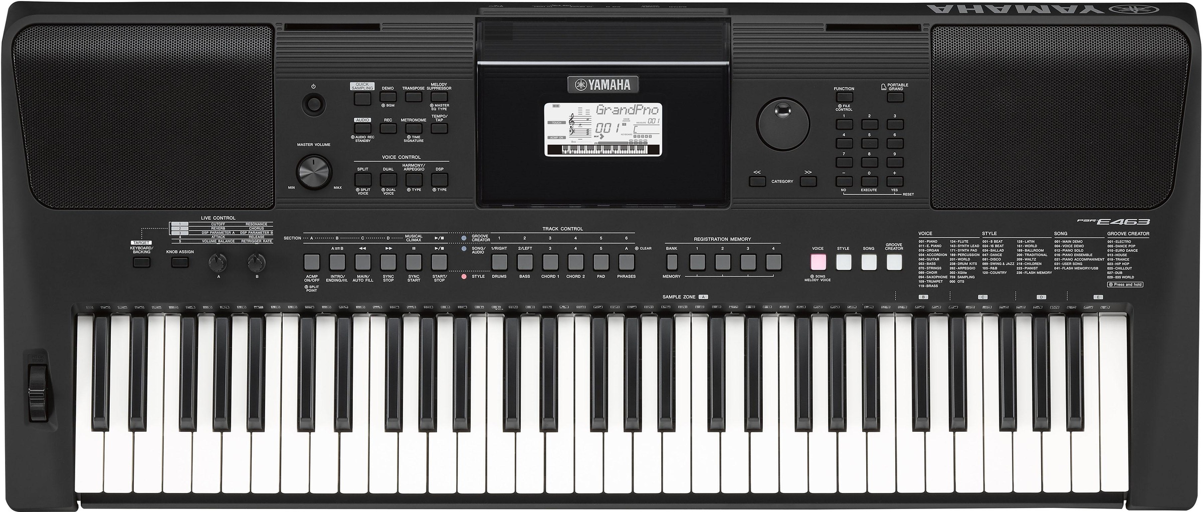 Keyboard von Yamaha