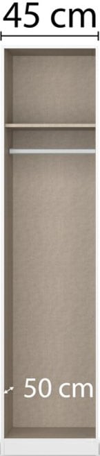 rauch Schrank-Set »Kleiderschrank Schrank Garderobe Garderobenschrank Eckschrank HOMBURG«, viel Stauraum, oberer Schubkasten mit Einteilung MADE IN GERMANY