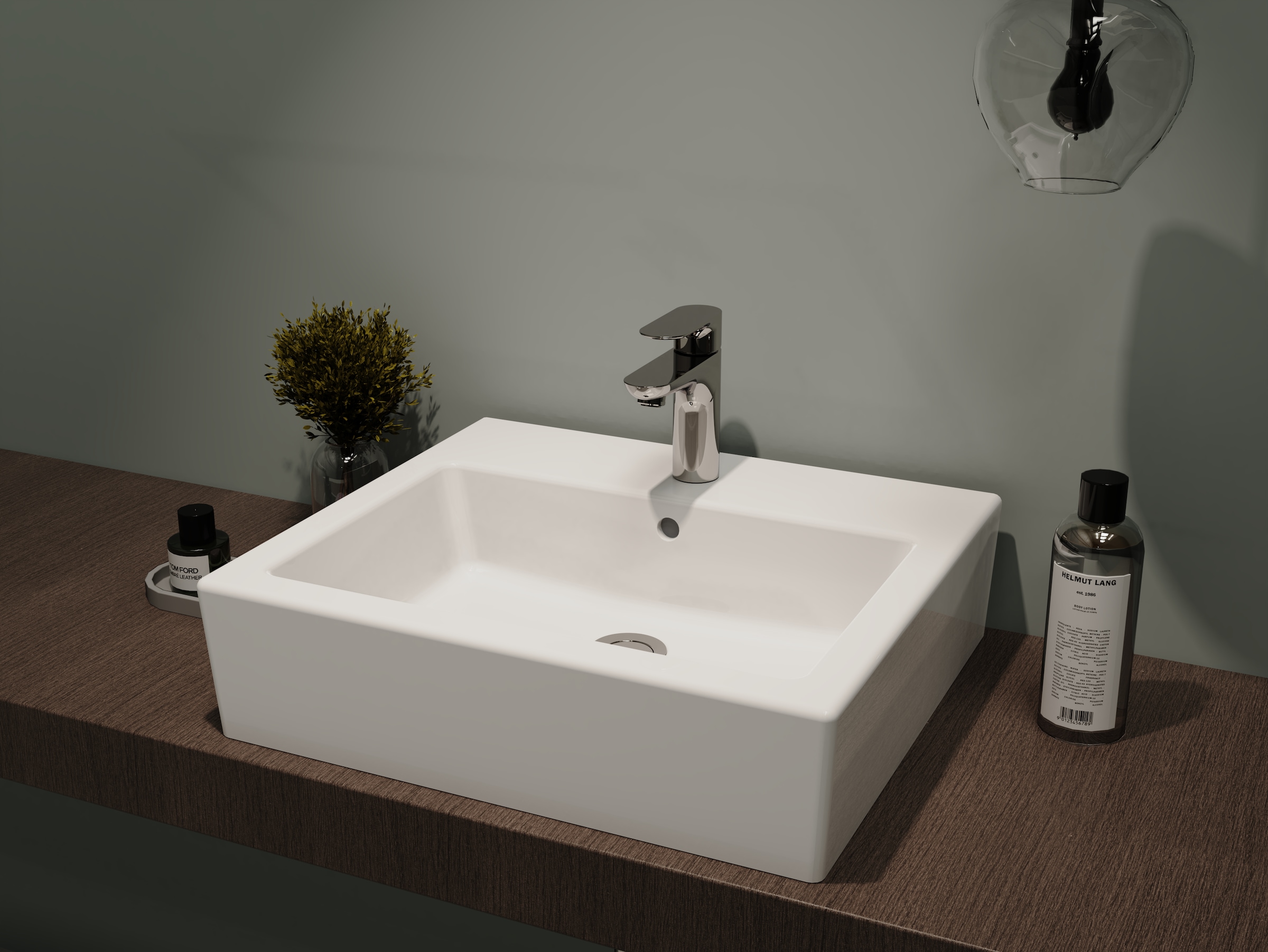 welltime Aufsatzwaschbecken »Pesante« NANO Glasur