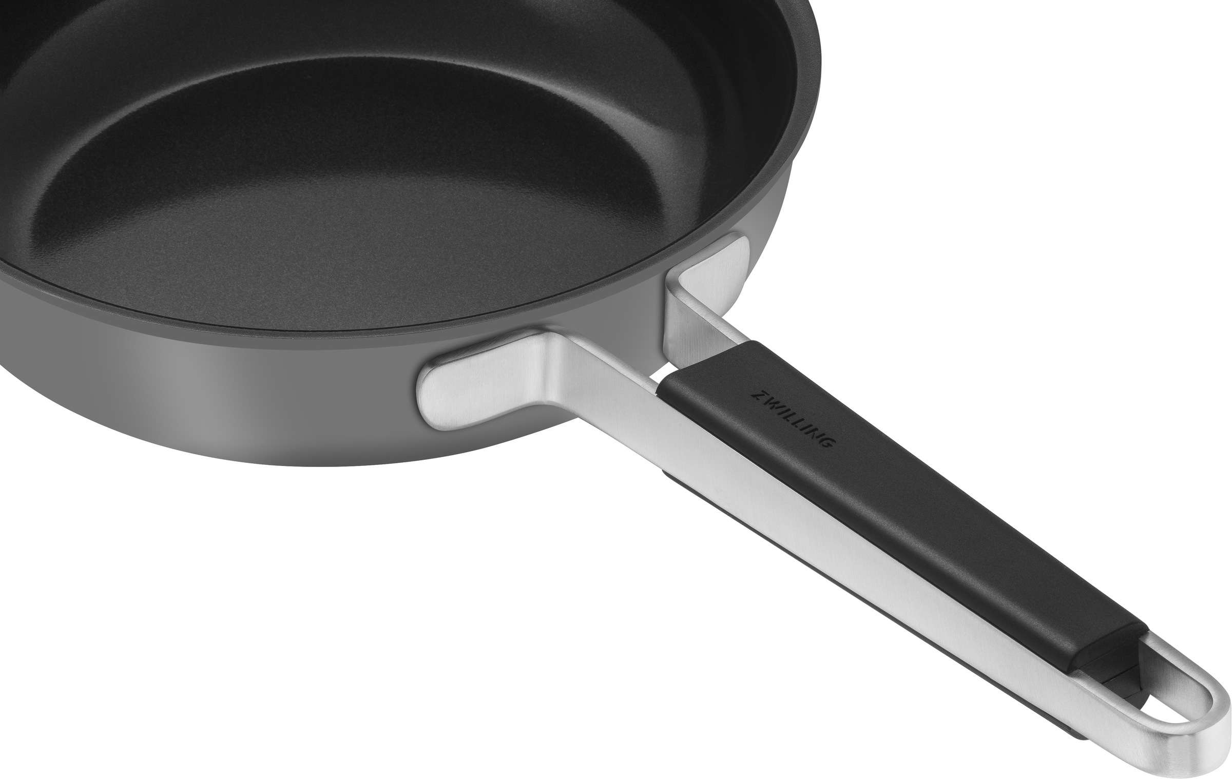 Zwilling Bratpfanne »Pure«, Edelstahl 18/10, (1 tlg.), Keramikbeschichtung, Stay-Cool Griffe, Edelstahl