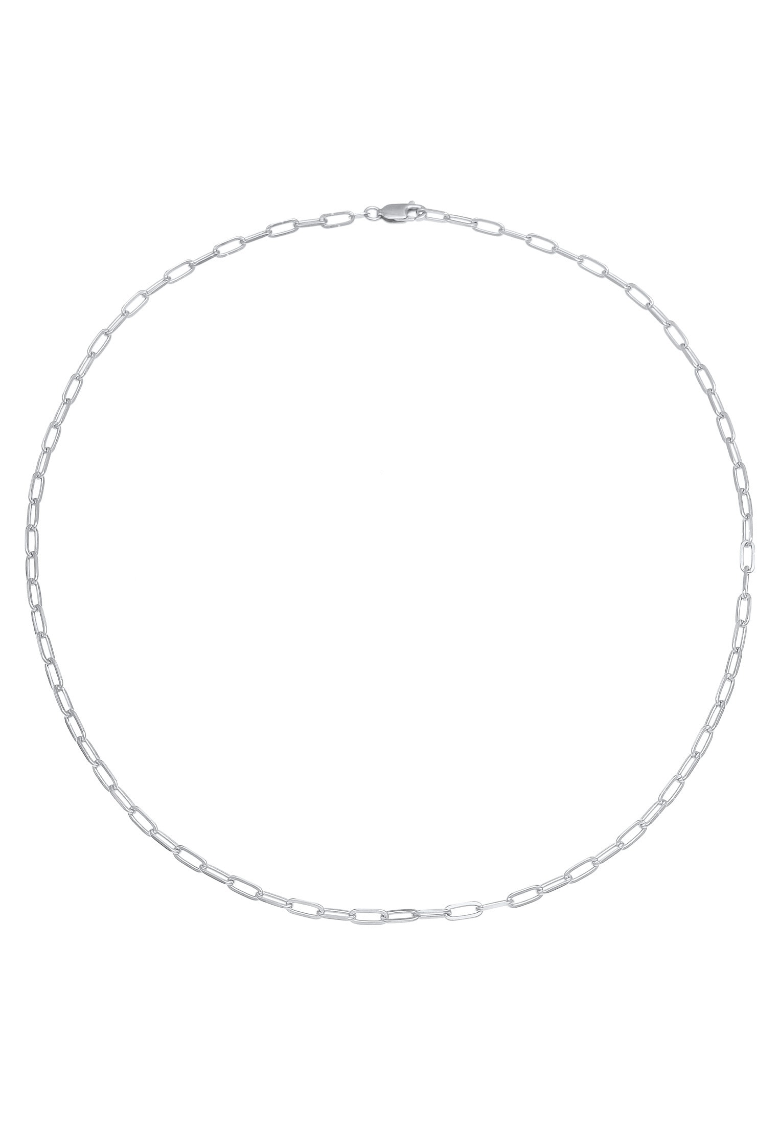 Elli Kette ohne Anhänger »Halskette Glieder Oval Grob Basic Chain Optik 925 Silber«