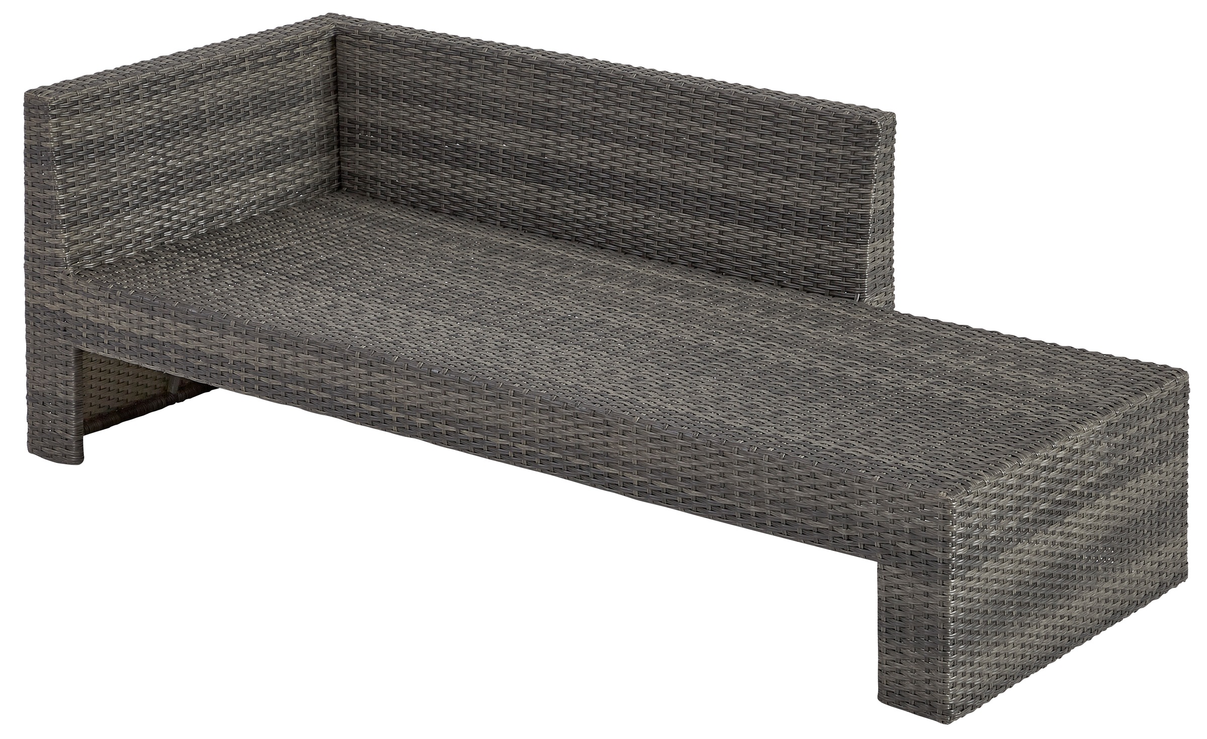 KONIFERA Gartenlounge-Set »Parga«, (Set, 4 tlg.: 2x Sofa, 2x Tisch), verstellbares Kopfteil, inkl. Auflagen