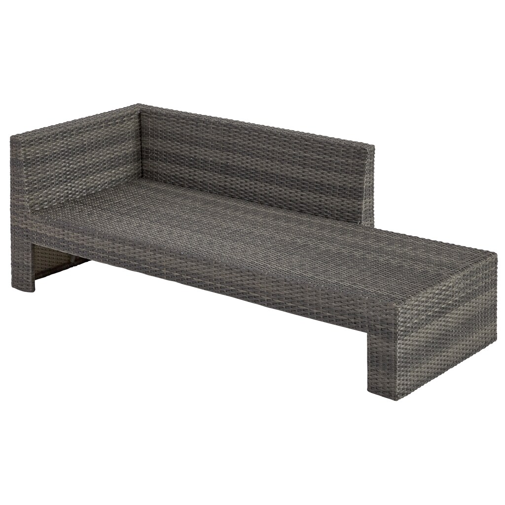 KONIFERA Gartenlounge-Set »Parga«, (Set, 4 tlg.: 2x Sofa, 2x Tisch), verstellbares Kopfteil, inkl. Auflagen