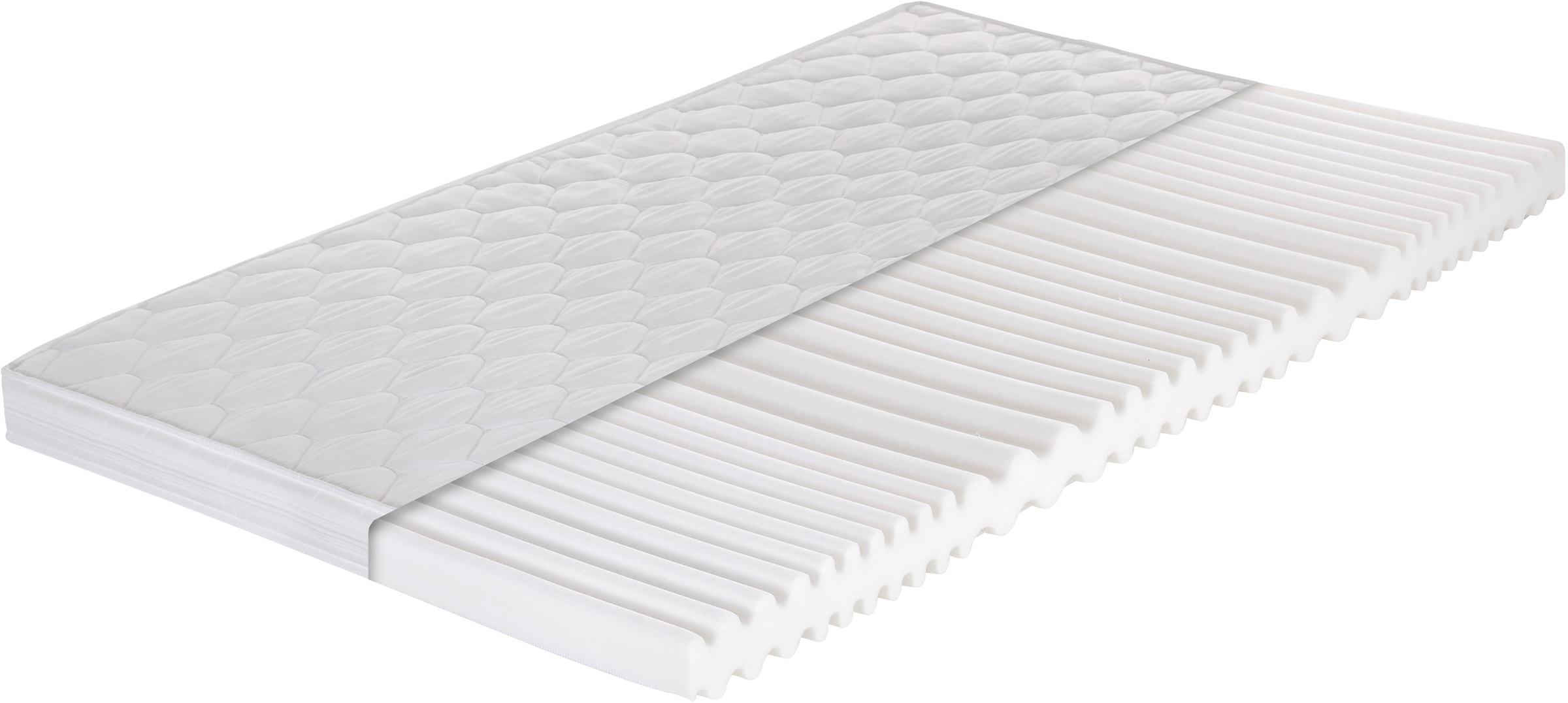 DI QUATTRO Komfortschaummatratze »Matratze Caravan« 10 cm hoch Raumgewicht: 28 kg/m³ 1 Stk. tlg. Matratze in verschiedenen Größen erhältlich, atmungsaktive Matratze