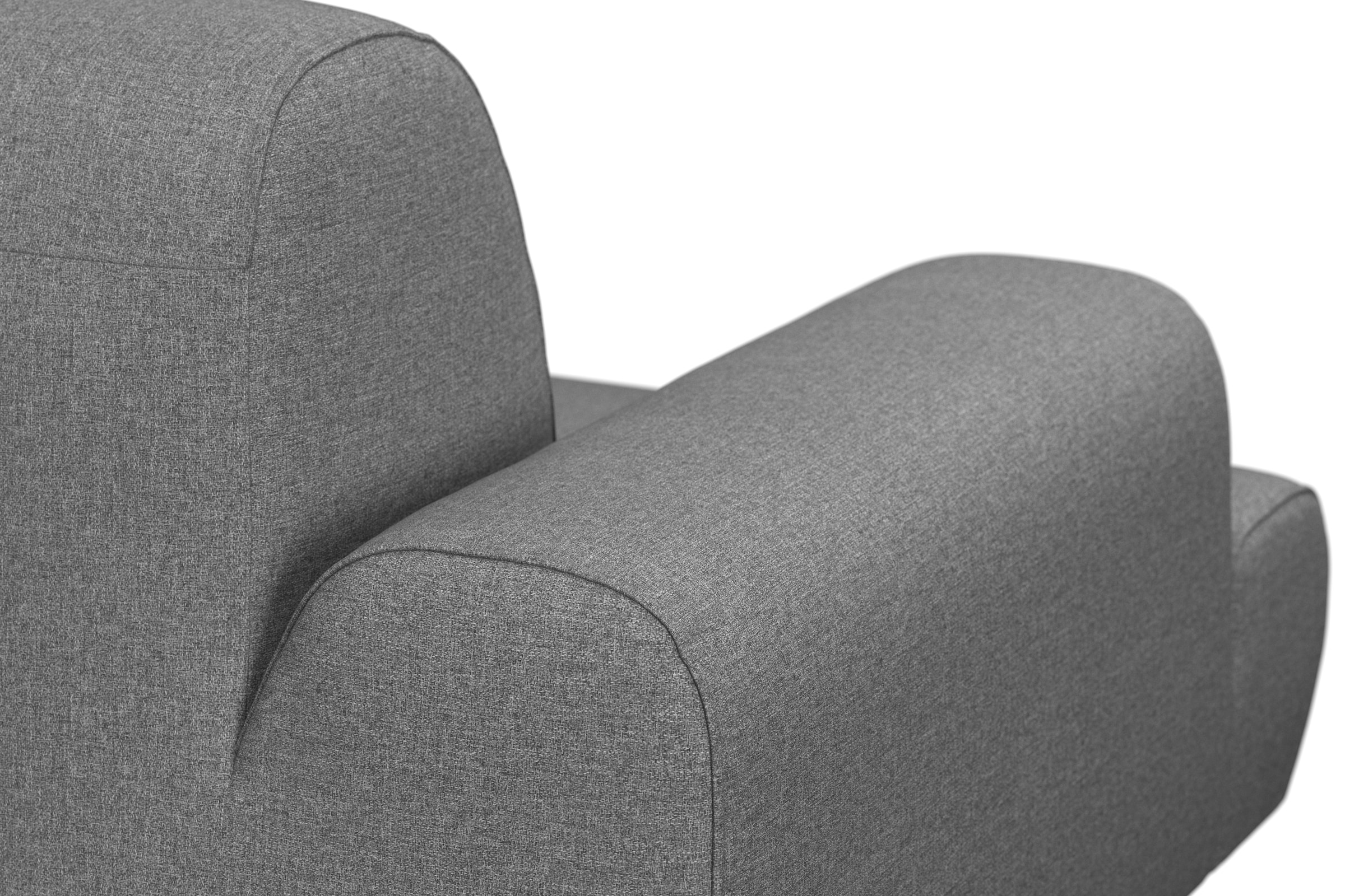 andas Ecksofa »Swift Scandic Design, Federkern für hohen Sitzkomfort, L-Form«, Federkern-Polsterung, B/T/H: 292/83/176 cm