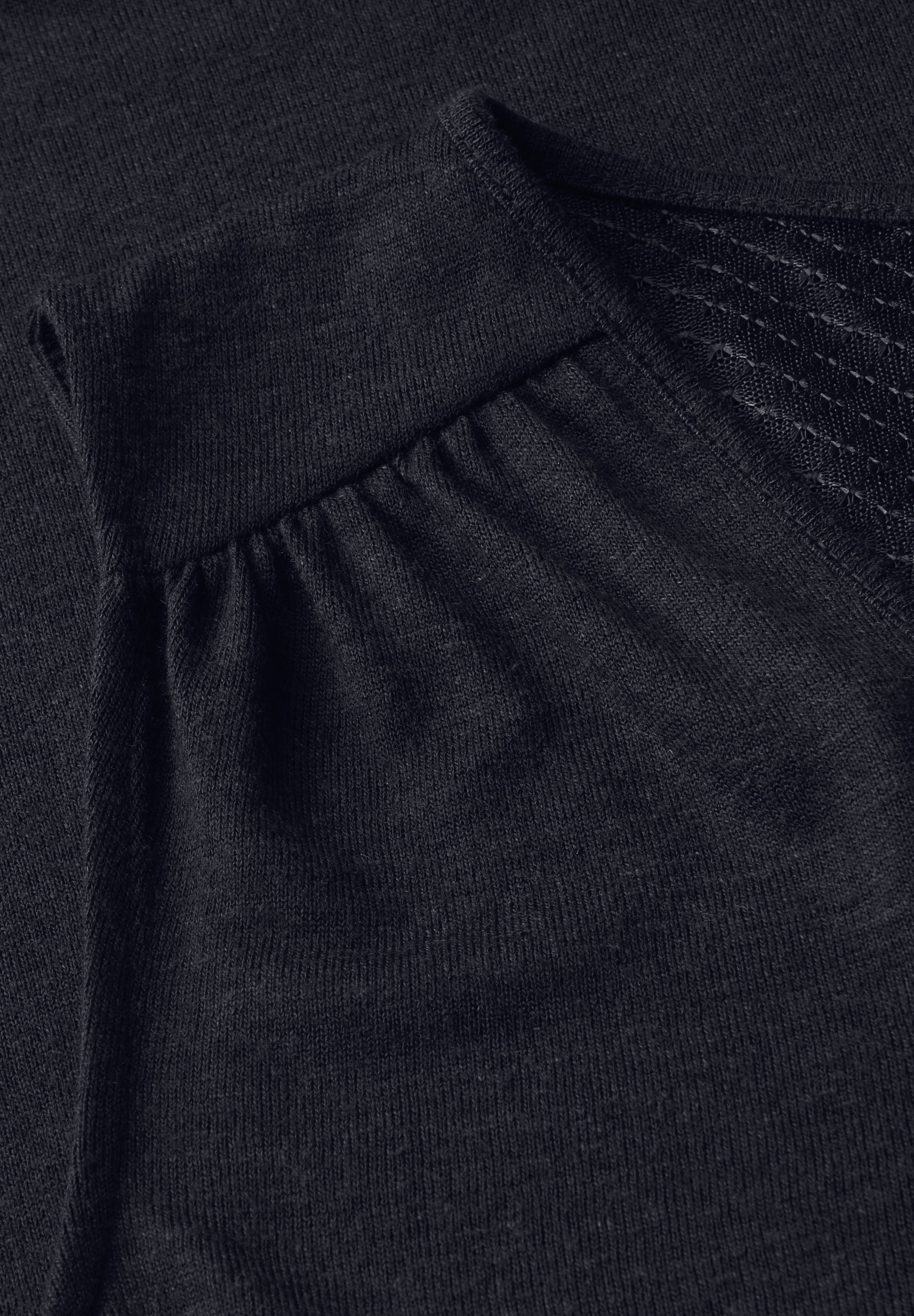 STREET ONE Shirttop, mit Spitze