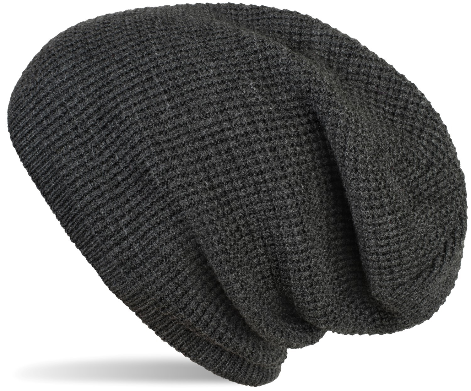 styleBREAKER Strickmütze »Strick Beanie Mütze mit Karo Strickmuster« 1 Stk.