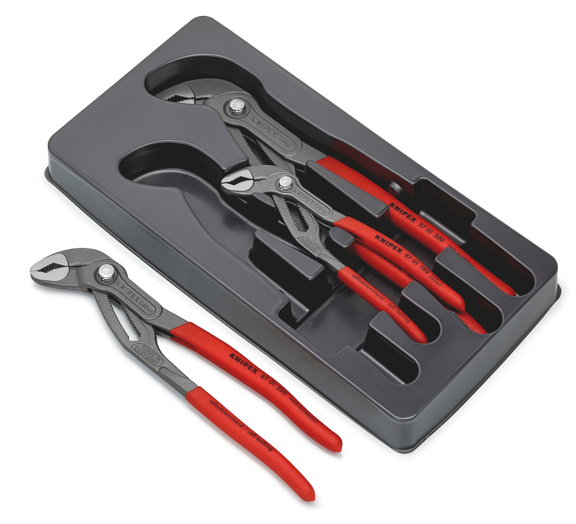 Knipex Zangenset »00 20 09 V02 Cobra®-Paket«, (1 tlg.), (SB-Karte/Blister)