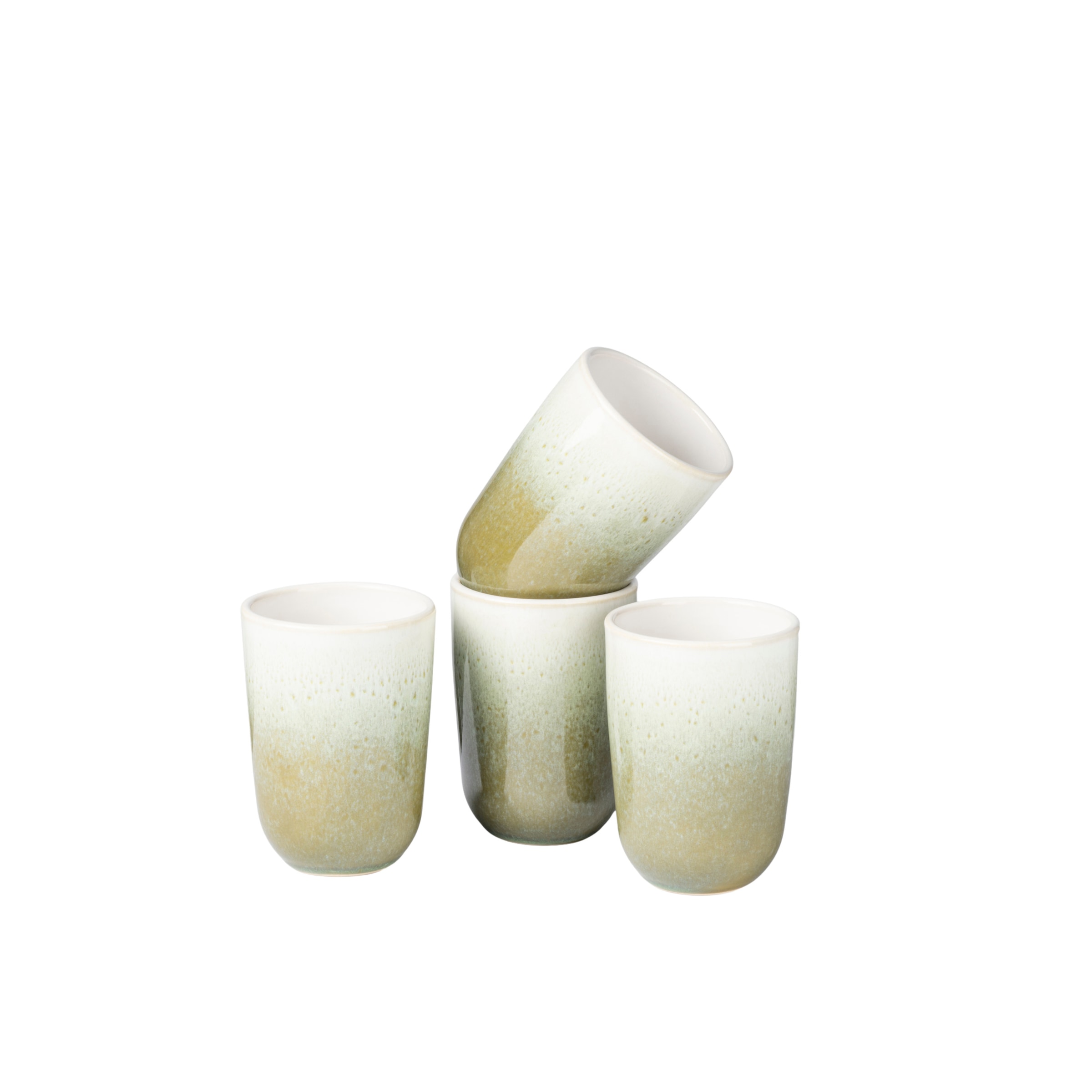 Gipfelstück Kaffeebecher-Set, Steinzeug Flussufer