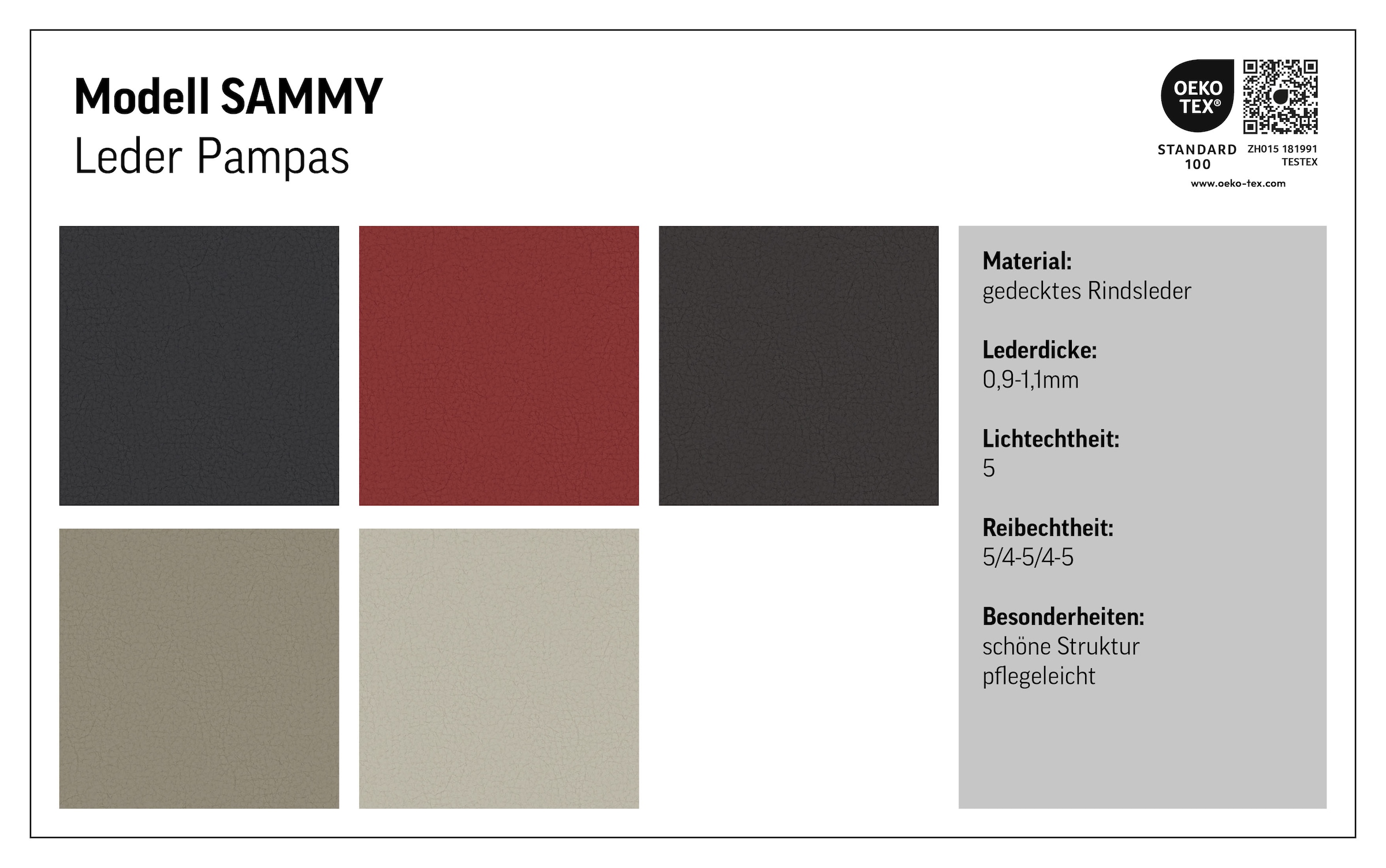 COTTA Ecksofa »Sammy L-Form«, mit Kopfteilverstellung, wahlweise mit Bettfunktion & Bettkasten