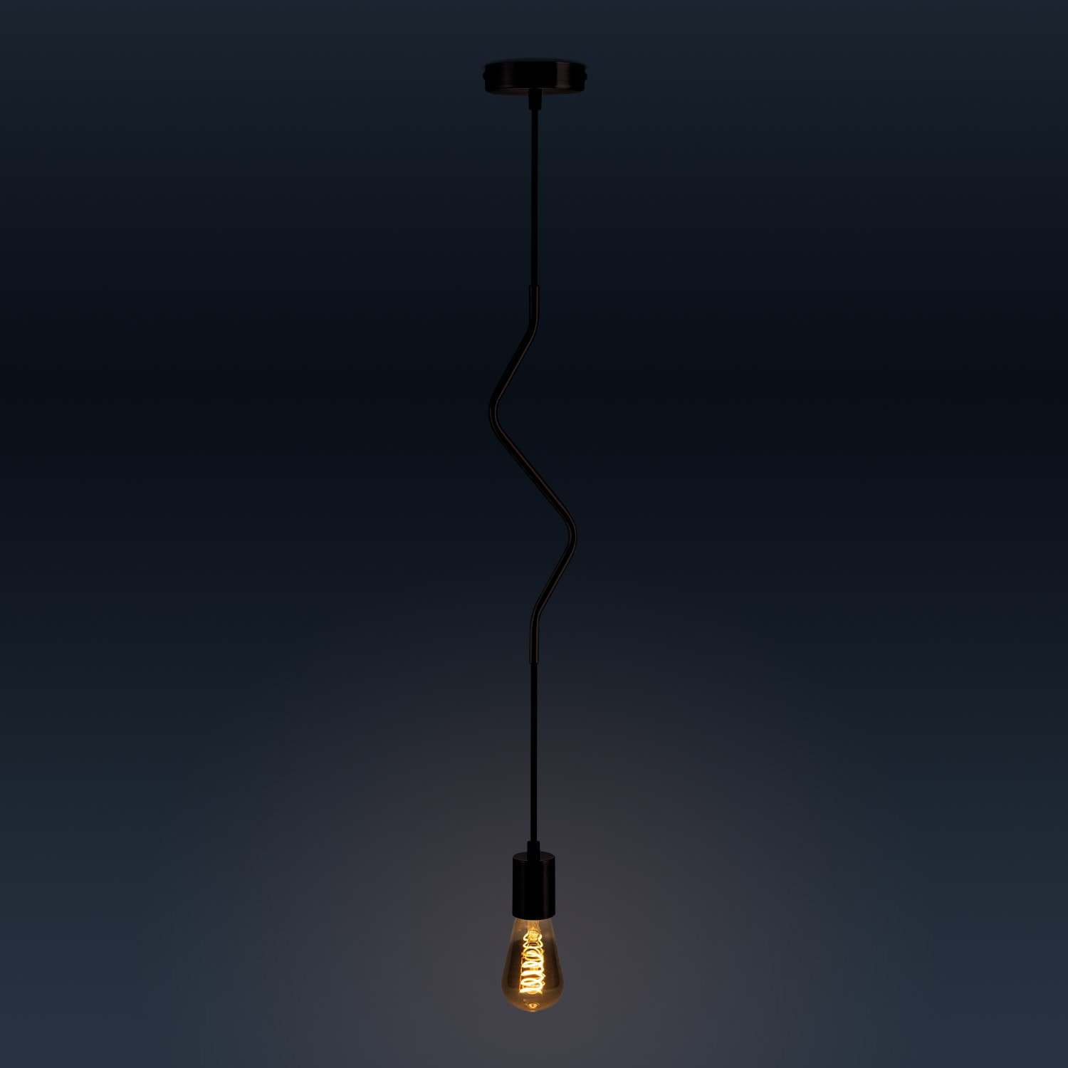 Paco Home Pendelleuchte »SNAKE« E27