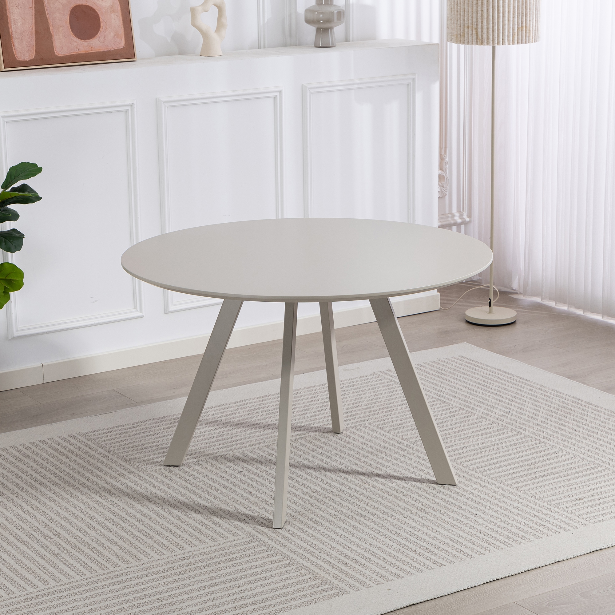 Duo Collection Esstisch "Tisch Pina" 1 Stk. tlg. Lackierte Oberfläche, Cashmere Farben