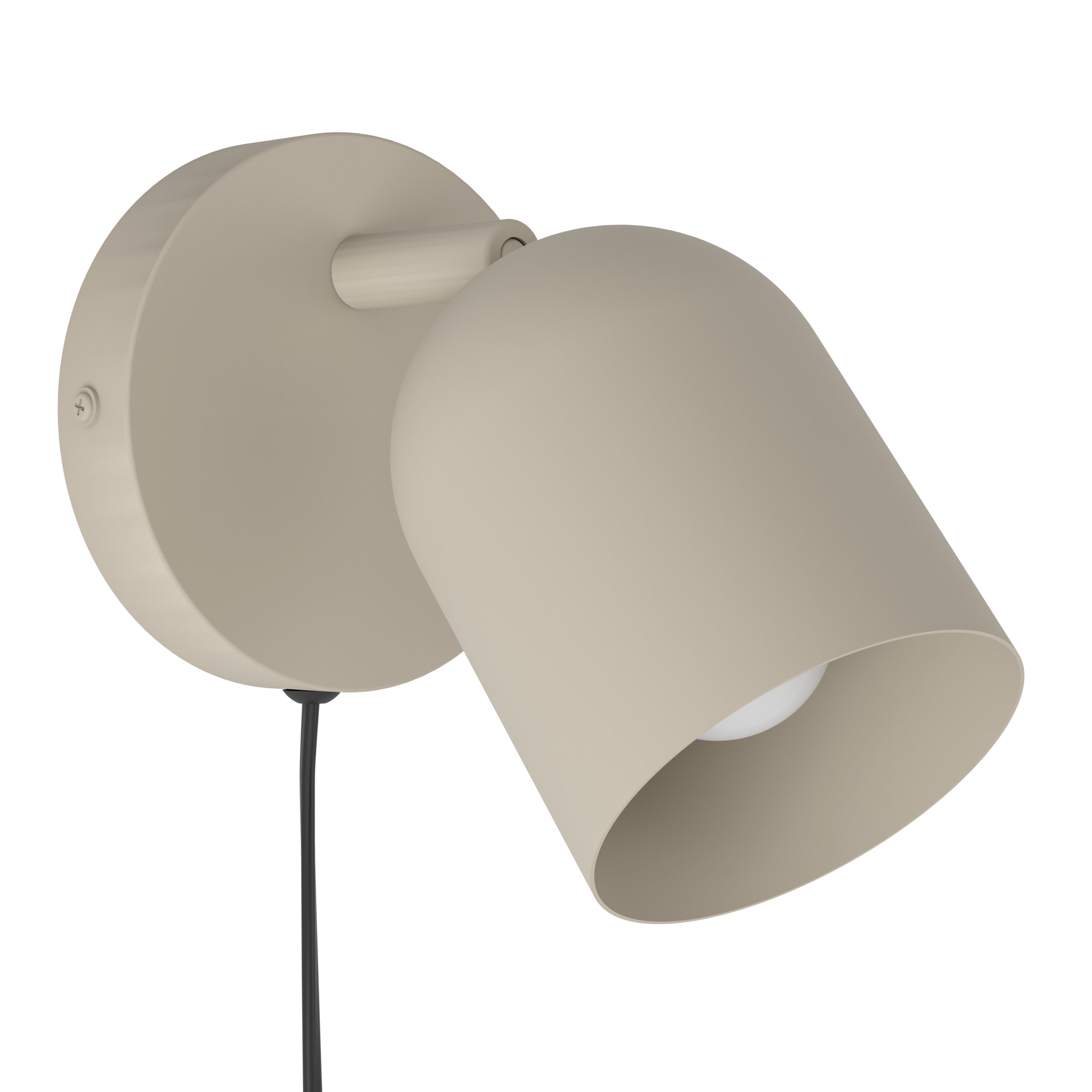 EGLO Deckenspot »TILSTON Spotlampe - Stahl - E14 - 1X40W - IP20« E14 1 Stk. Wandleuchte, Wandspot, schwenkbar, Strahler, L12 x H15,5 x AL12 cm