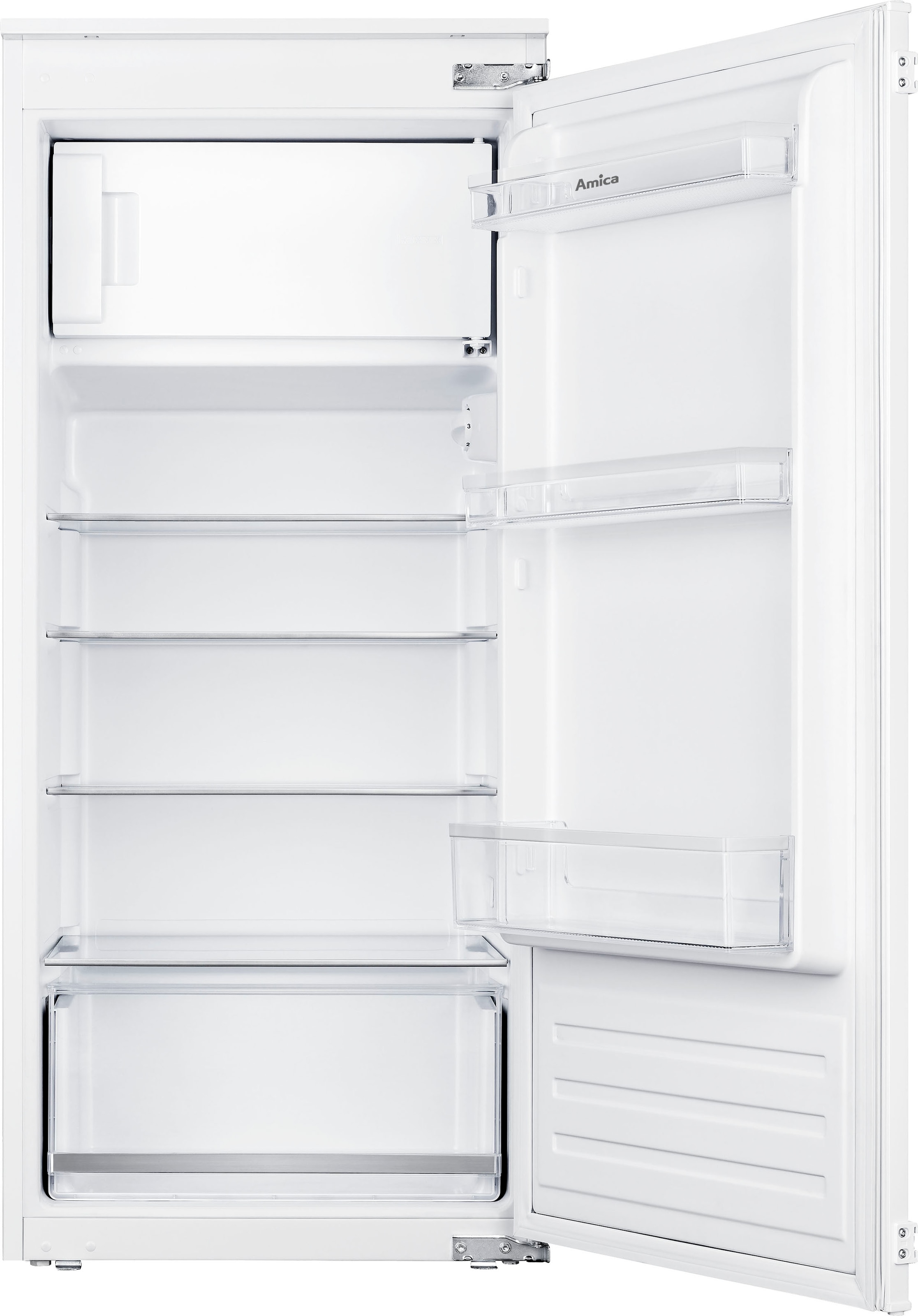 Amica Einbaukühlschrank »EKS 16174«, Sicherheitsglas