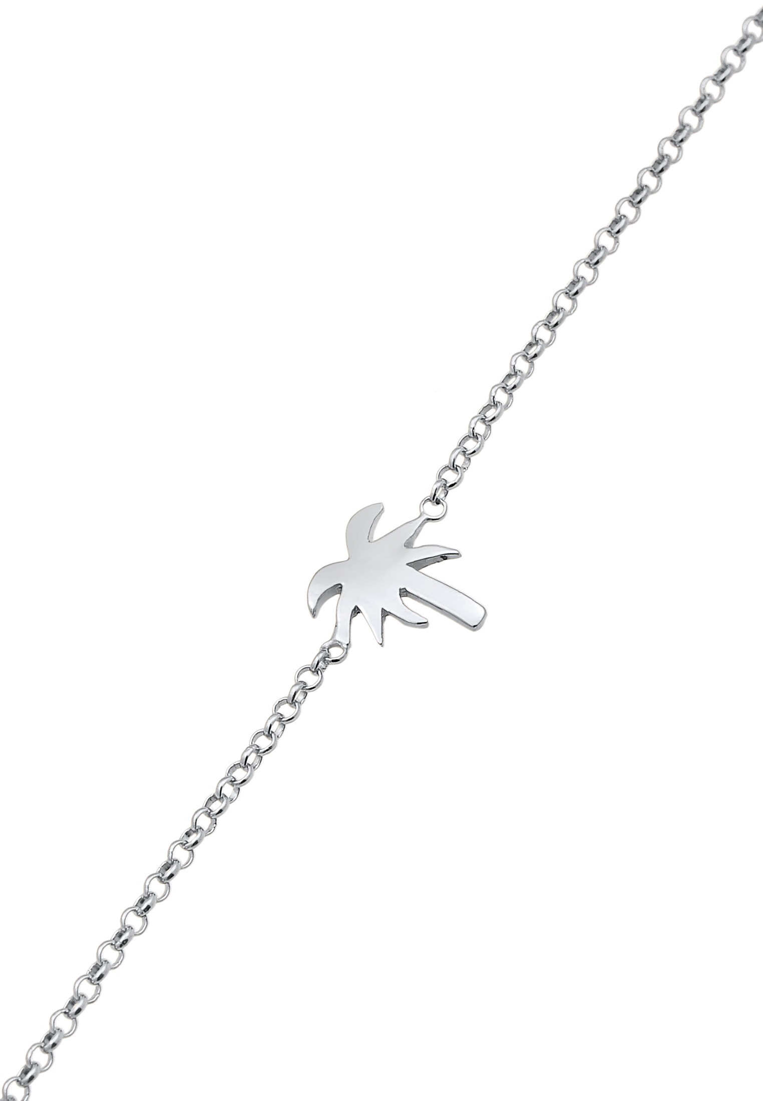 Elli Armkette »Armband Palme Strand Urlaub Meer 925 Silber«