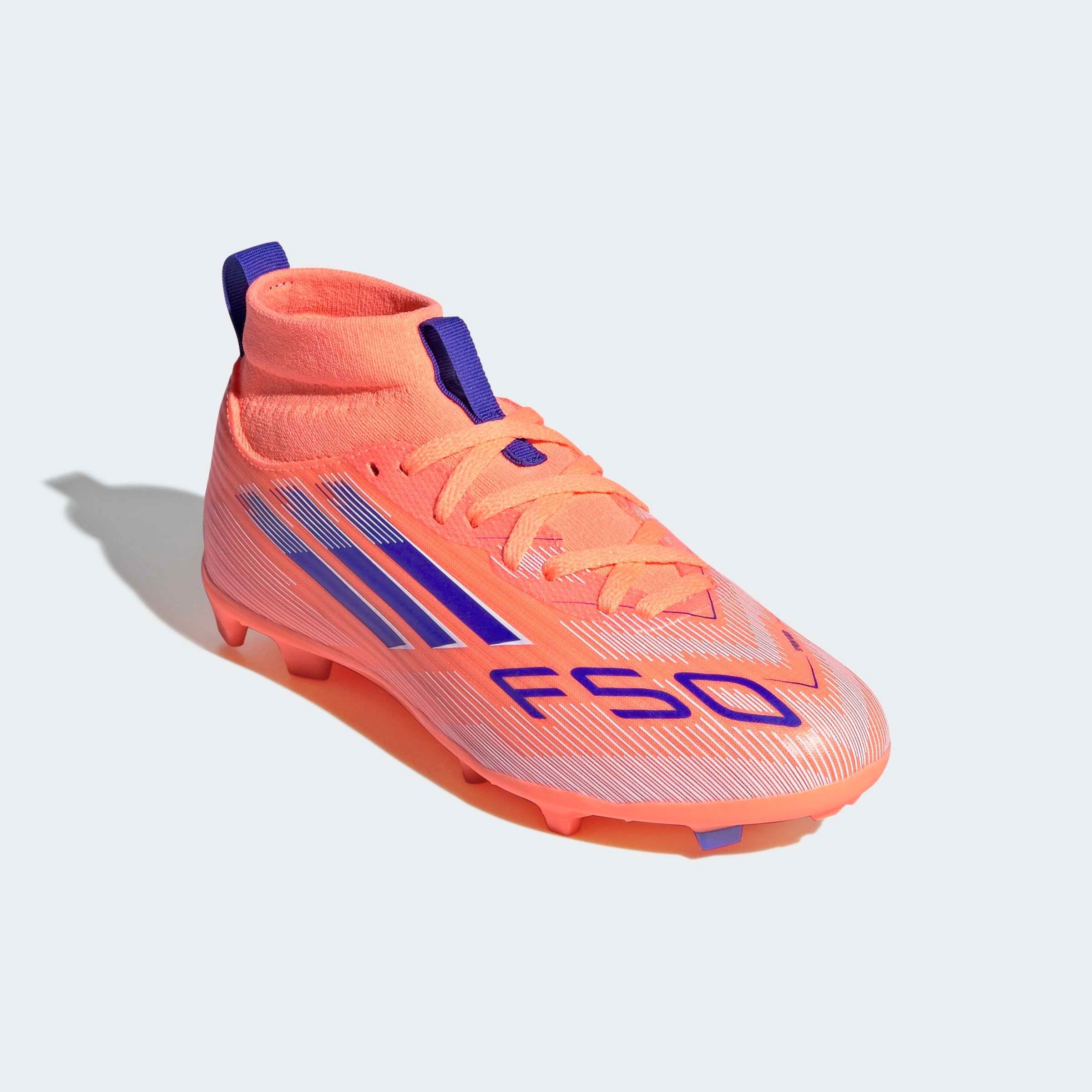 adidas Performance Fußballschuh »F50 LEAGUE KUNSTRASEN NEUERER GENERATION, HART- UND ASCHENPLÄTZE  KIND«  geeignet für Rasen- und Kunstrasenplätze, für Kinder & Jugendliche