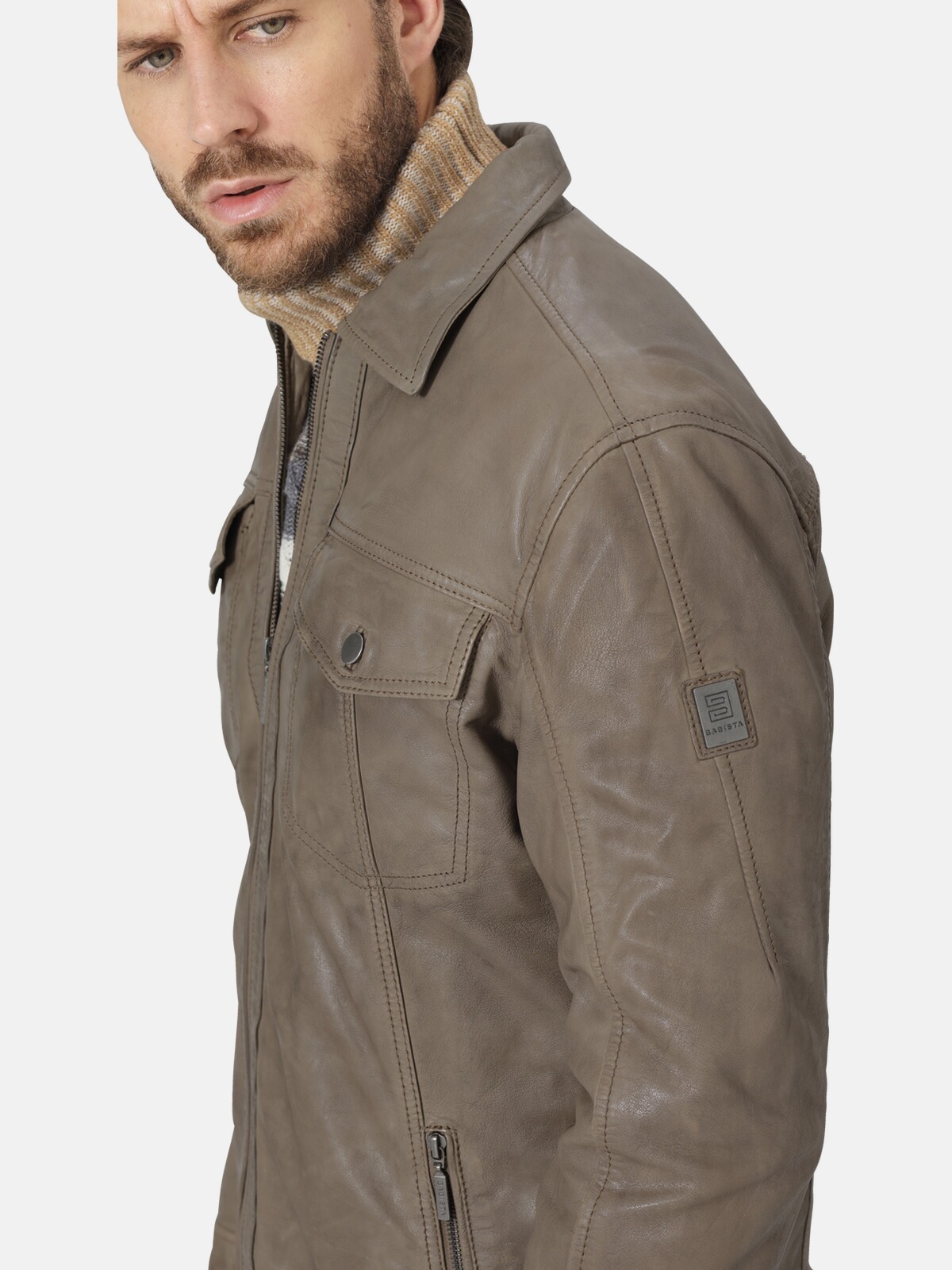Babista Lederjacke »Lederjacke ZANLITE«, (1 St.), aus edlem Nappaleder