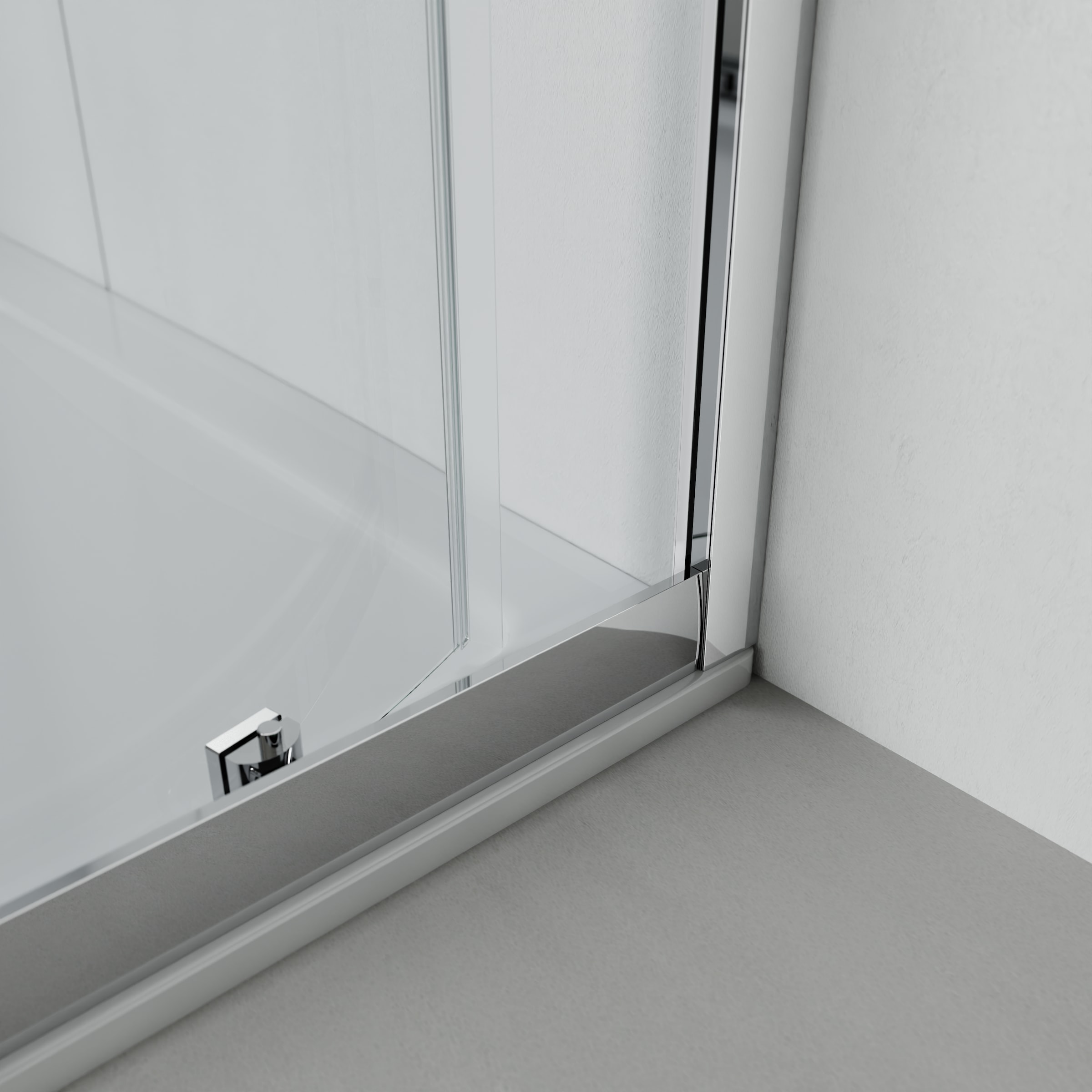 welltime Runddusche »New Trento« Extrahohe 195cm, mite verbessertem Rollensystem