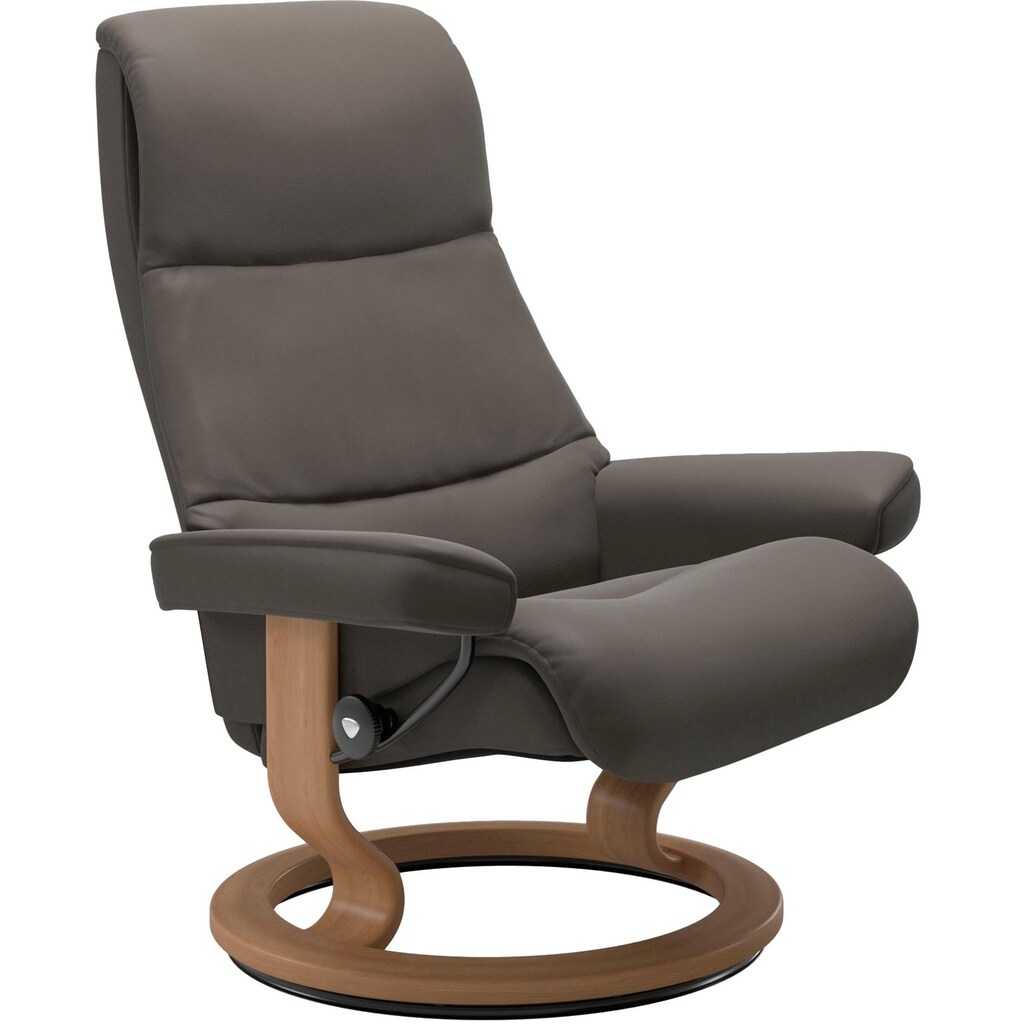 Stressless® Relaxsessel »View«, (Set, Relaxsessel mit Hocker)