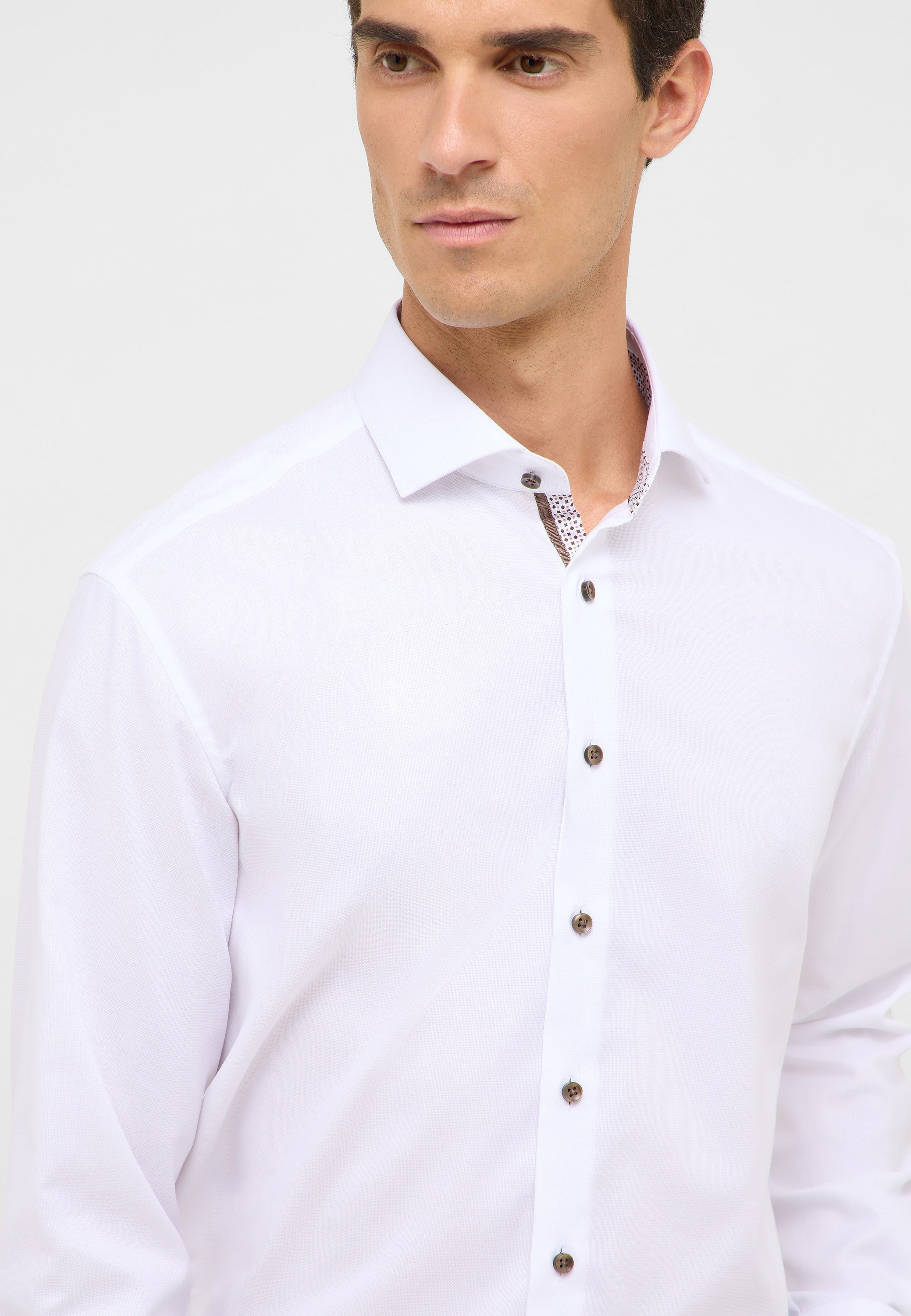 Eterna Langarmhemd »MODERN FIT« NON IRON (bügelfrei)