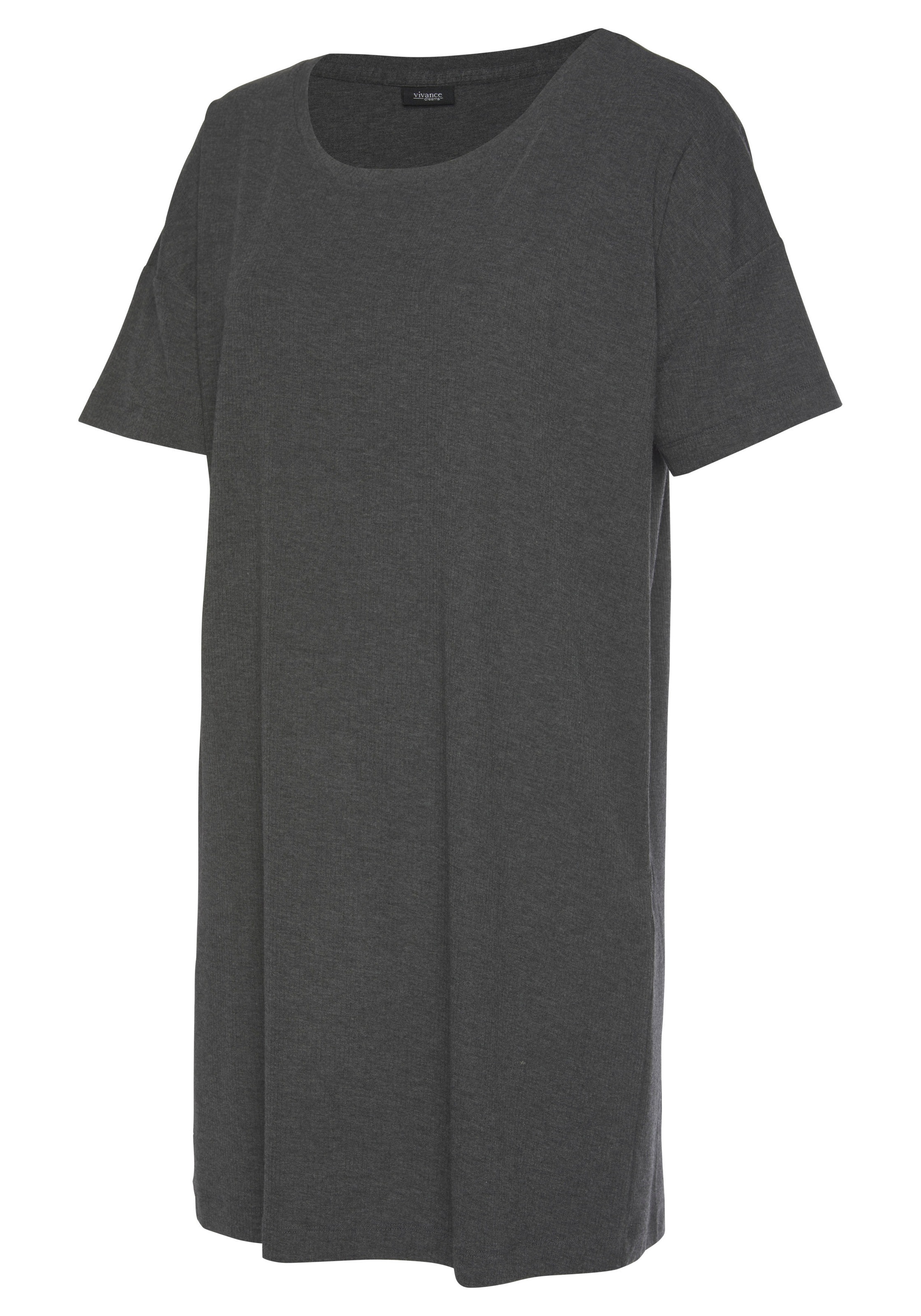 Vivance Dreams Bigshirt, in weicher Ripp-Qualität