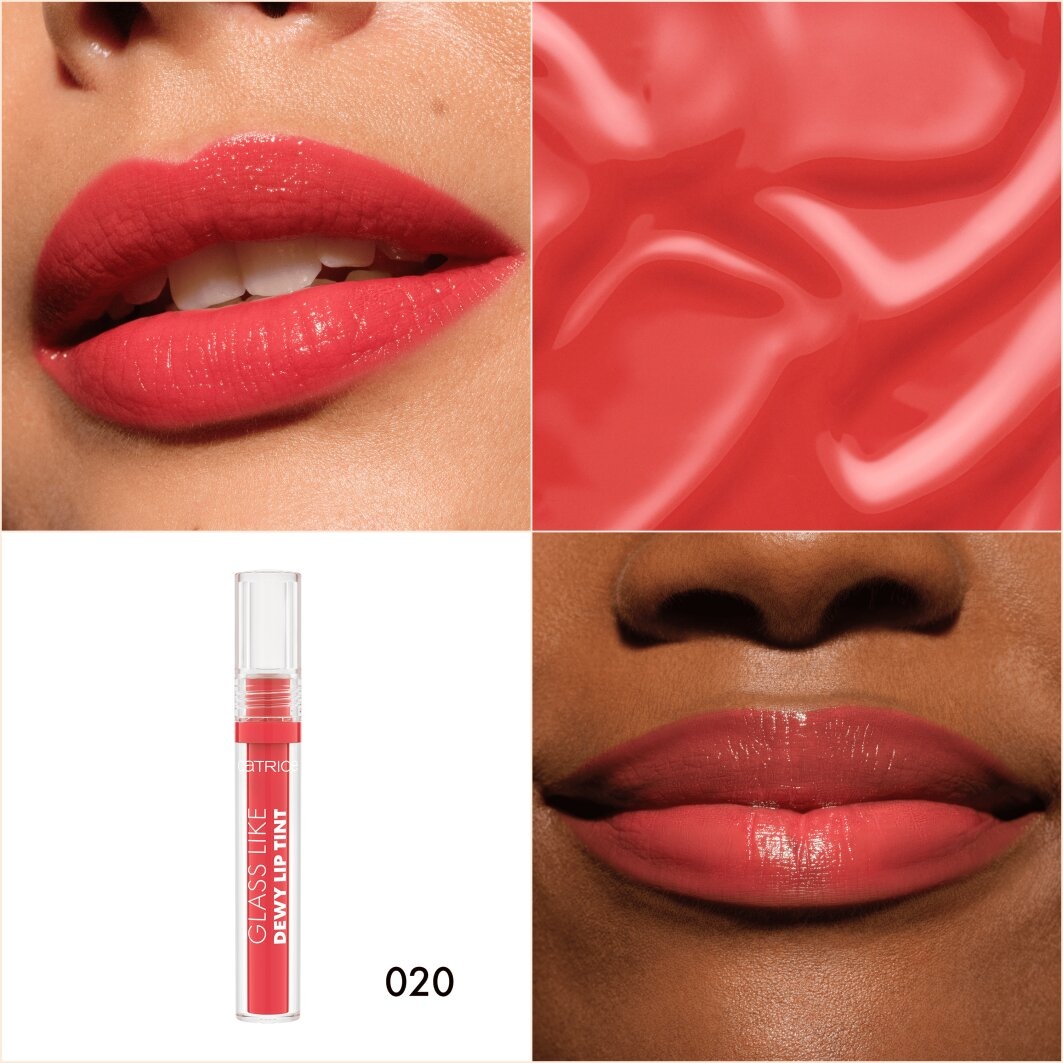 Catrice Lipgloss »Glass Like Dewy Lip Tint«, (Set, 3 tlg.)