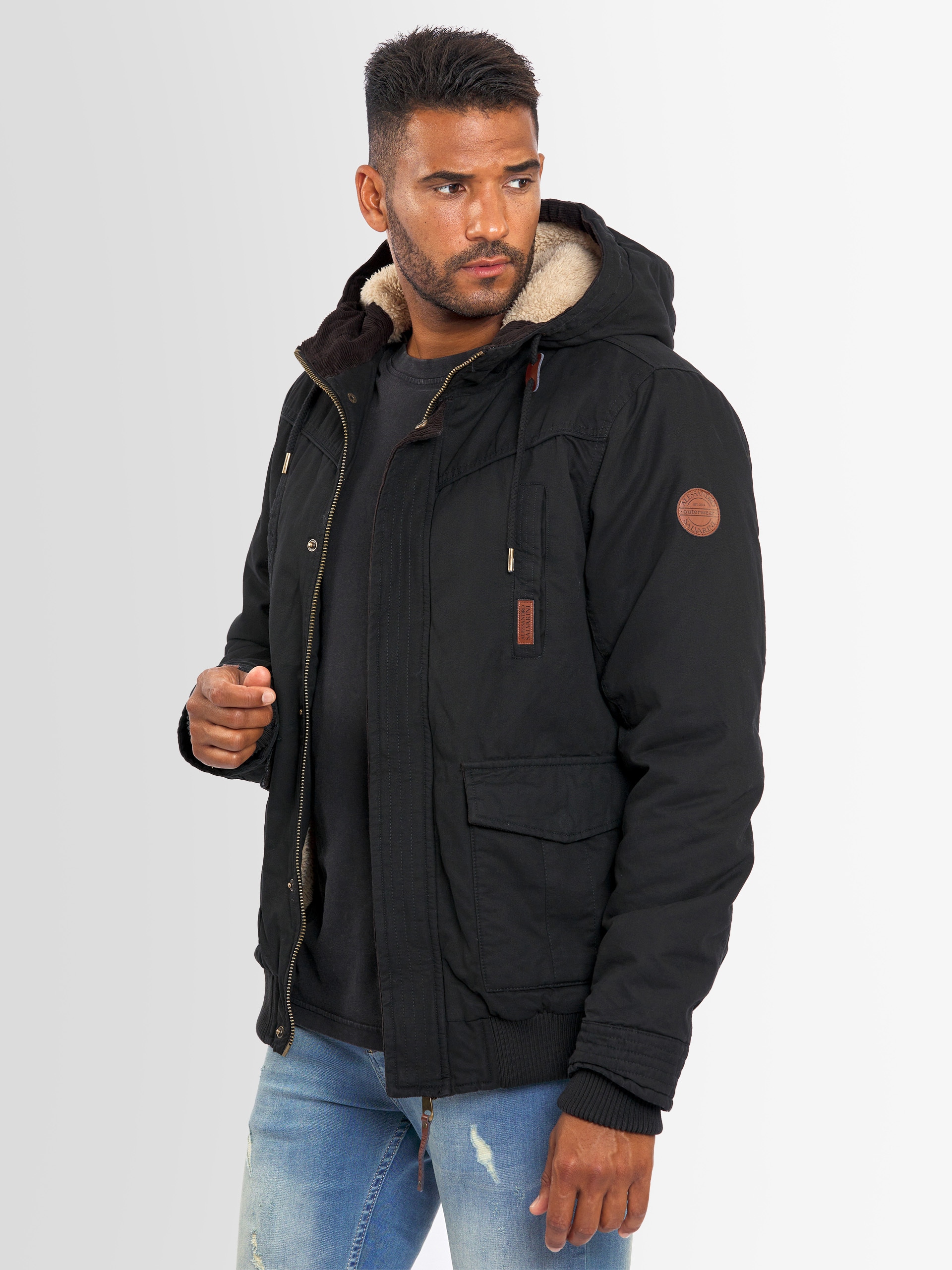 Alessandro Salvarini Winterjacke »A. Salvarini Herren Winterjacke AS287«