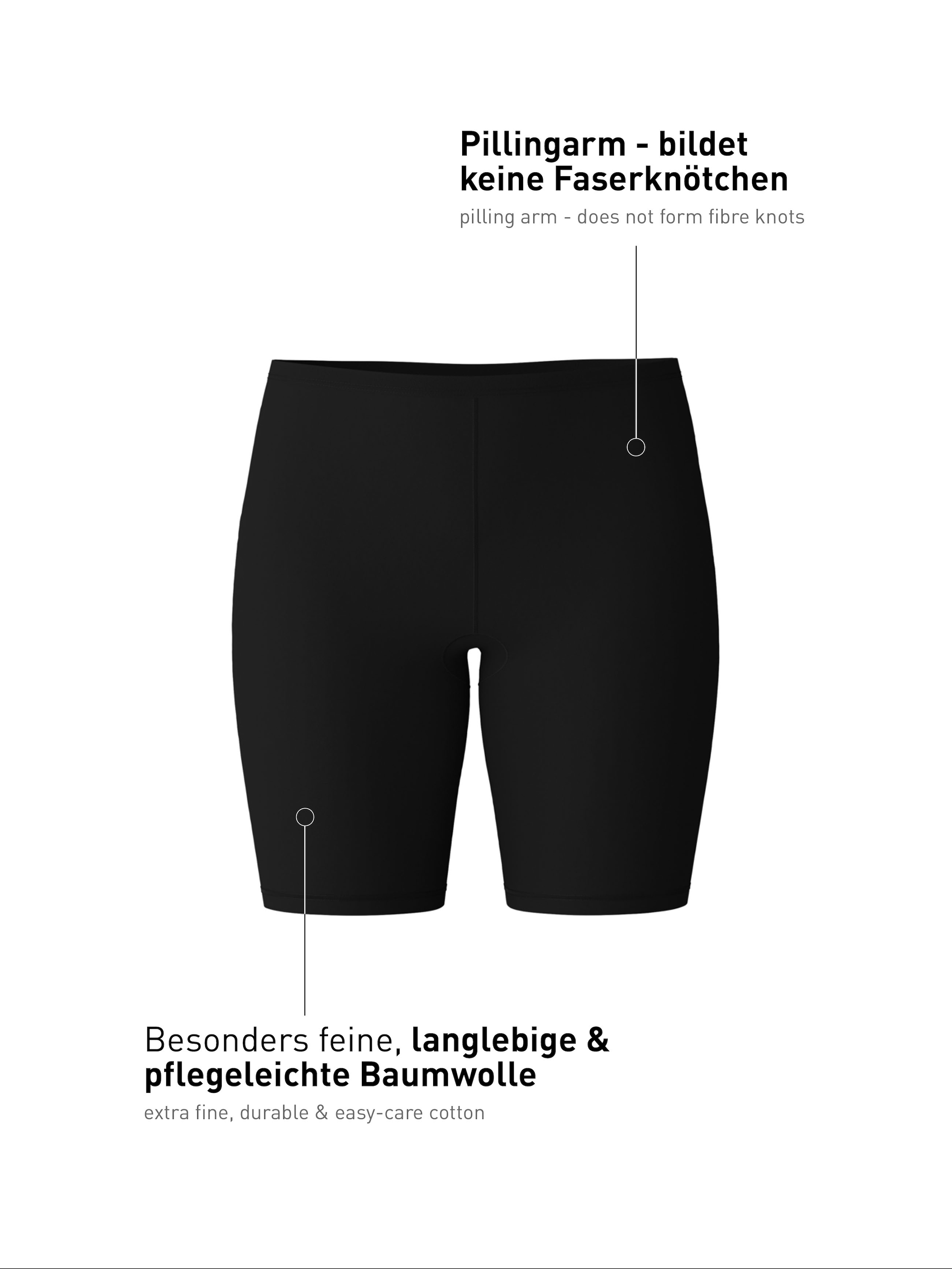 CALIDA Lange Unterhose »Natural Comfort« Single Jersey Qualität, elastisch, langes Bein, weich, Baumwoll-Mix