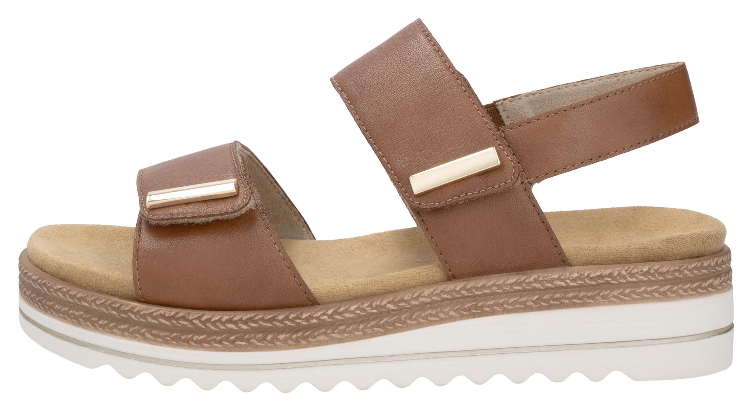 Remonte Keilsandalette  Riemchensandale, Bequemschuh mit Schmuckelementen