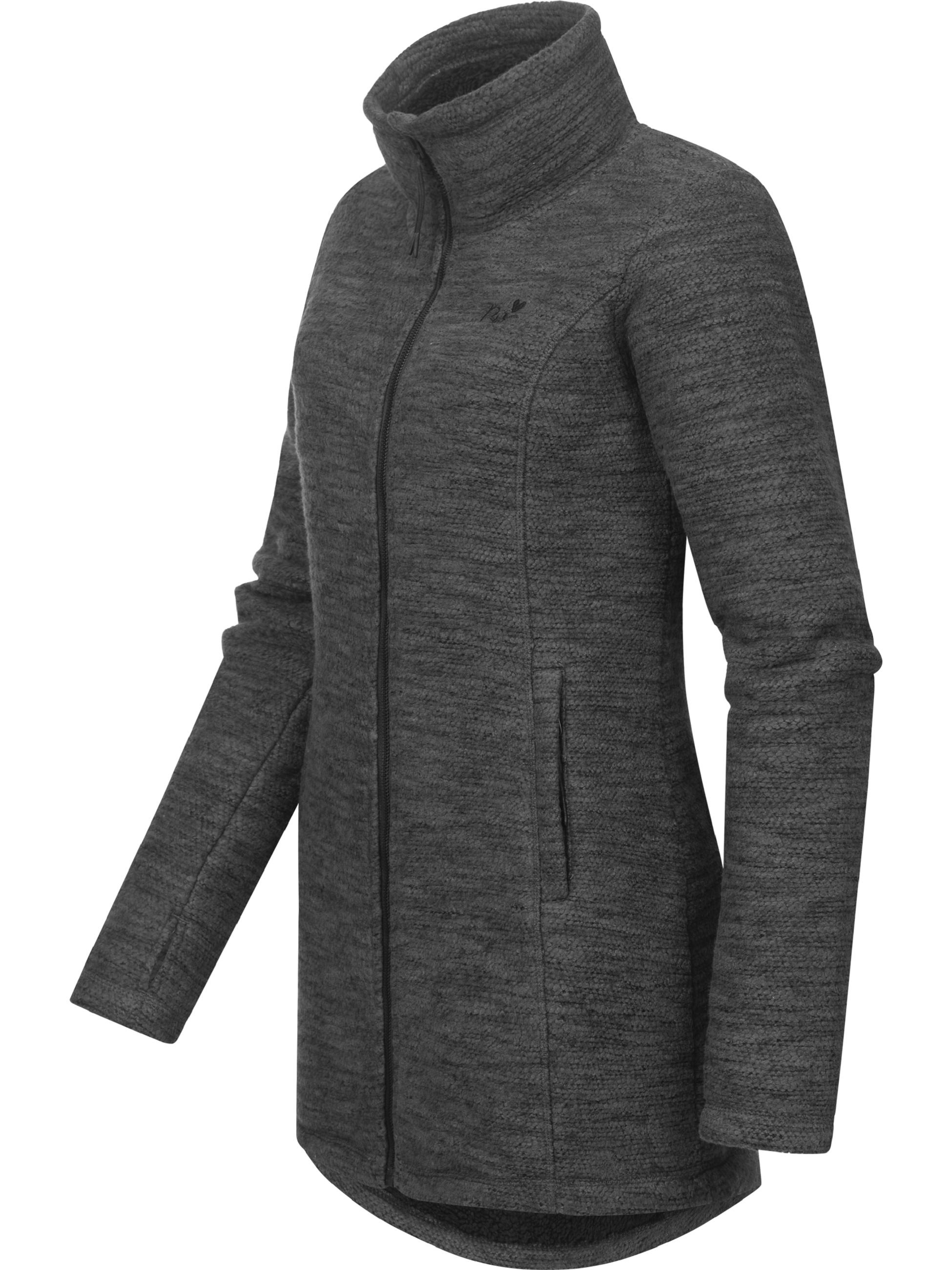 Ragwear Kapuzensweatjacke »Strickjacke Miram Melange«