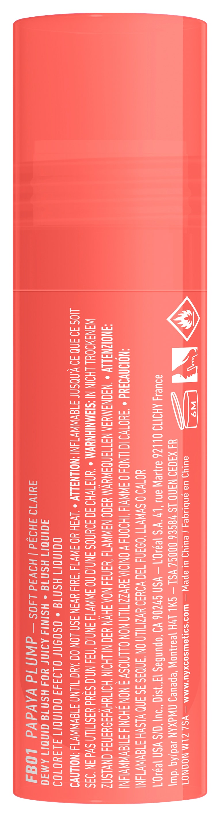 NYX Rouge »NYX Professional Makeup Fat Cheeks Blush«