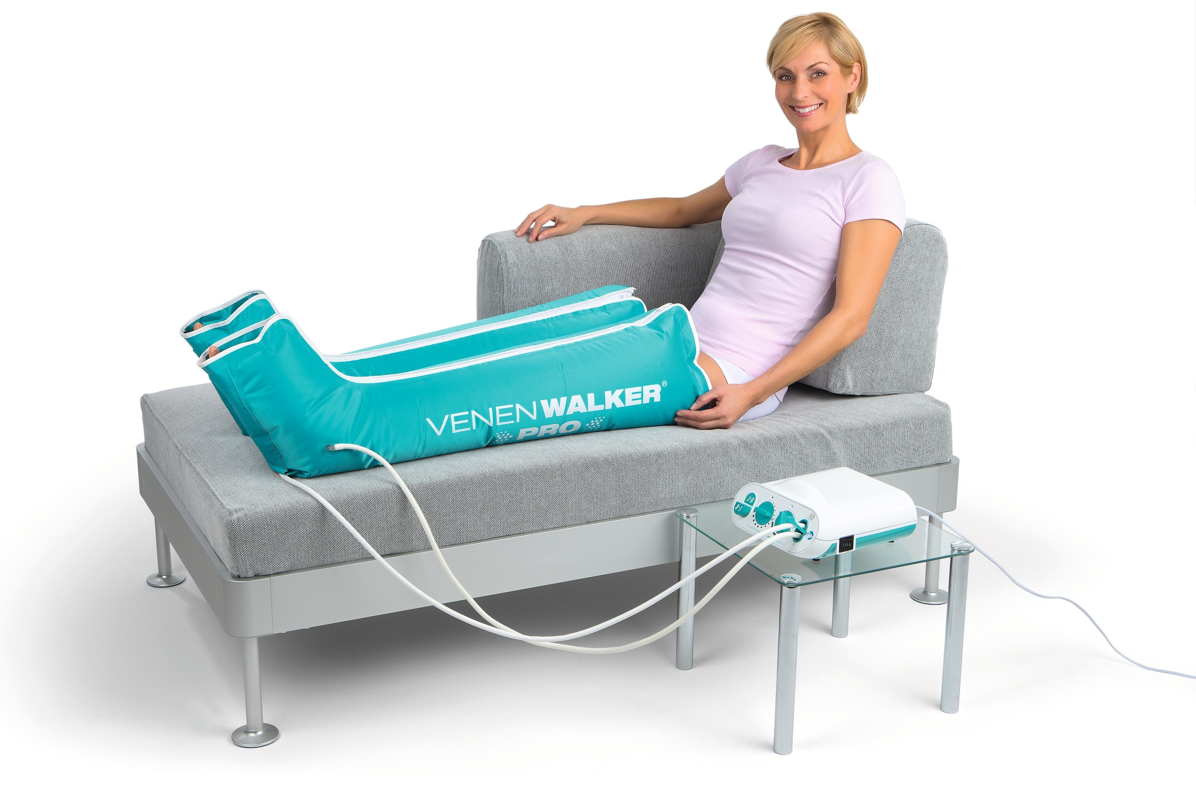 VenenWalkerPro2 Venentrainer »Therapiegerät VenenWalker PRO2©«, 230V weiß/türkis