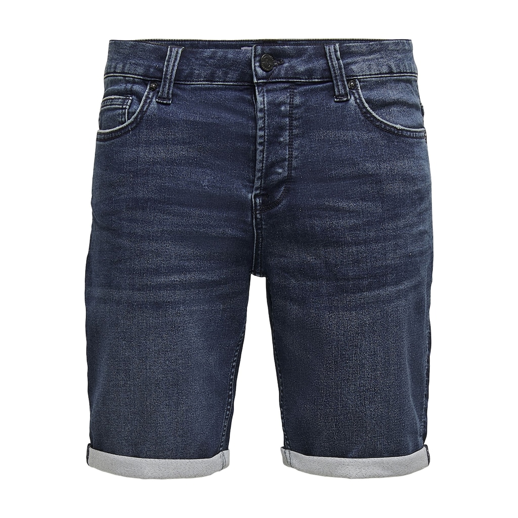 ONLY & SONS Jeansshorts »ONSPLY LIGHT BLUE 5189 SHORTS DNM NOOS«