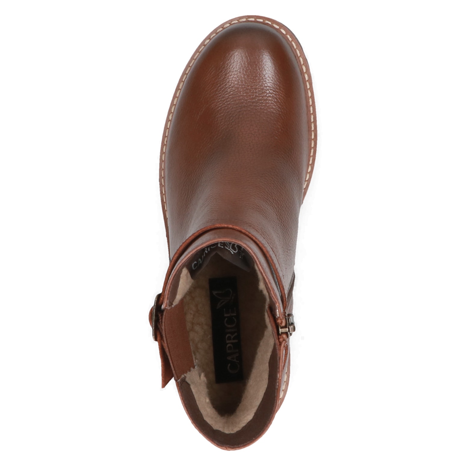 Caprice Chelseaboots  , Blockabsatz, Herbstboots, Stiefelette mit dezenter Zierschnalle