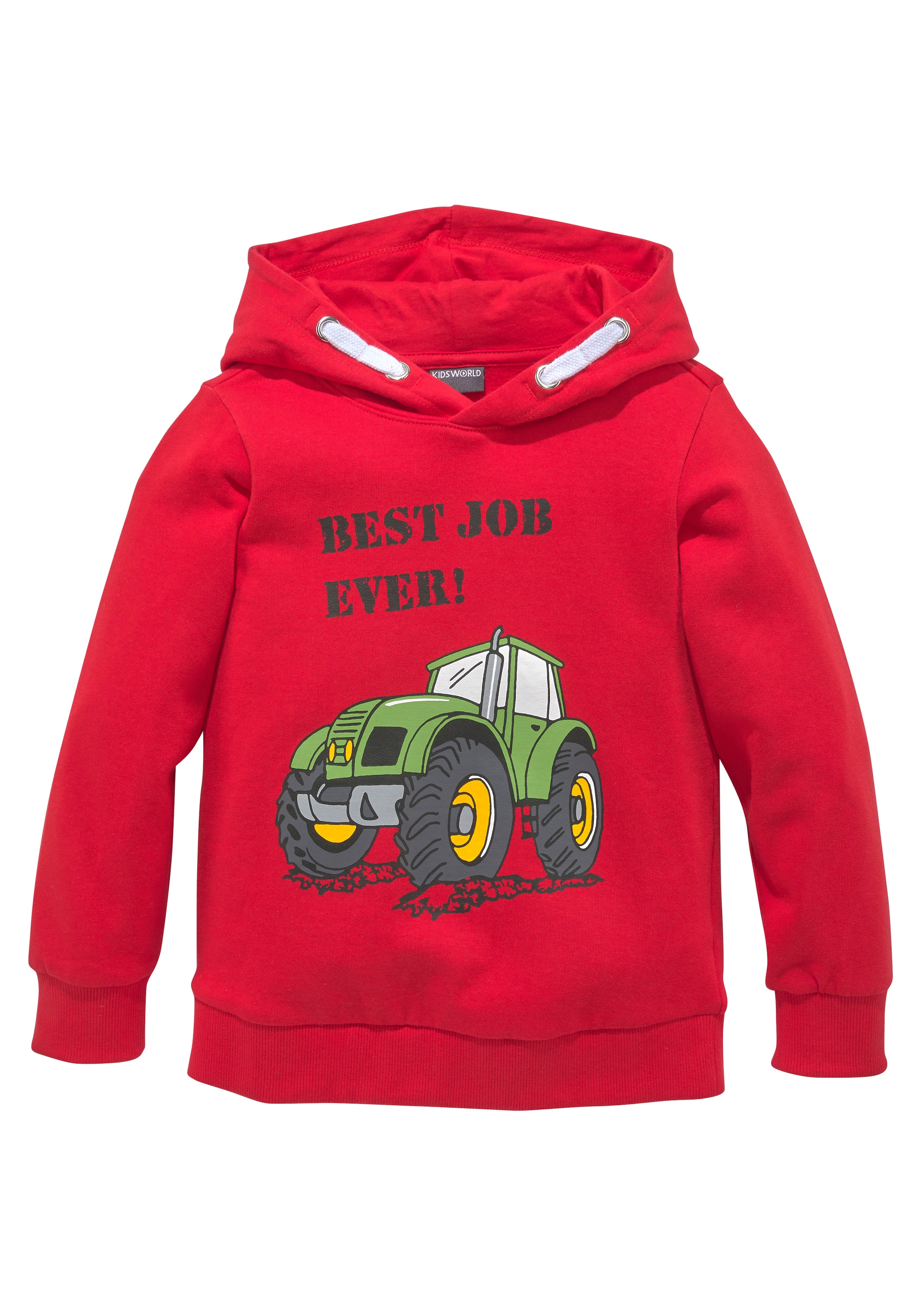 KIDSWORLD Kapuzensweatshirt »BEST JOB EVER!«