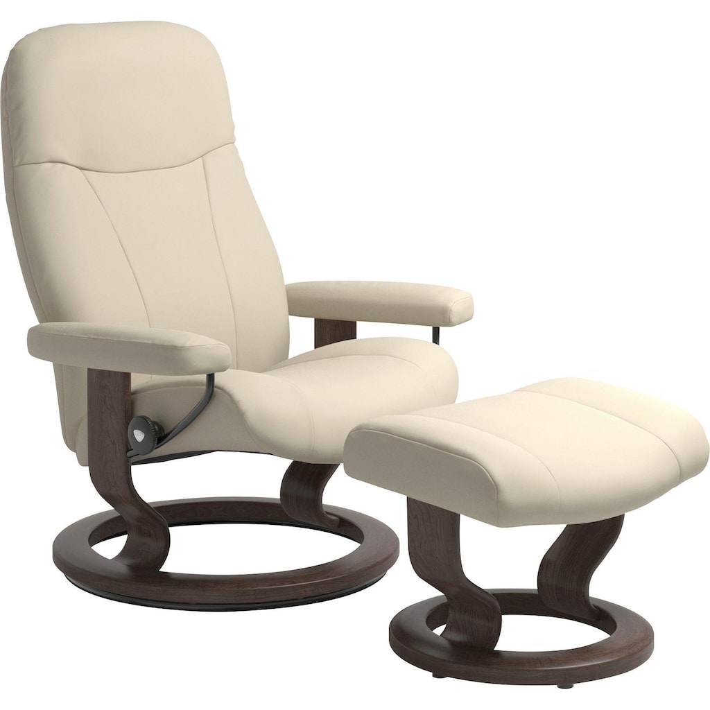 Stressless® Relaxsessel »Garda«, mit Classic Base, Größe M, Gestell Wenge