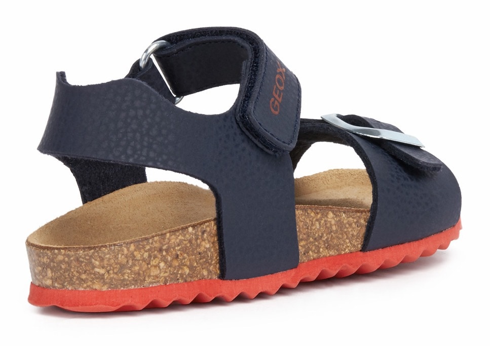Geox Sandale »J GHITA BOY«, Sommerschuh, Klettschuh, Sandalette, mit verstellbarer Schnalle