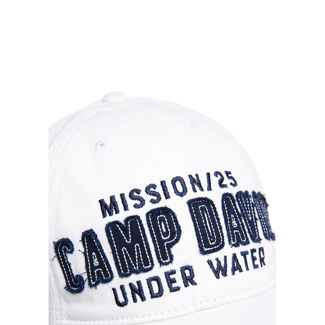 CAMP DAVID Baseball Cap, mit gewaschener Optik bei