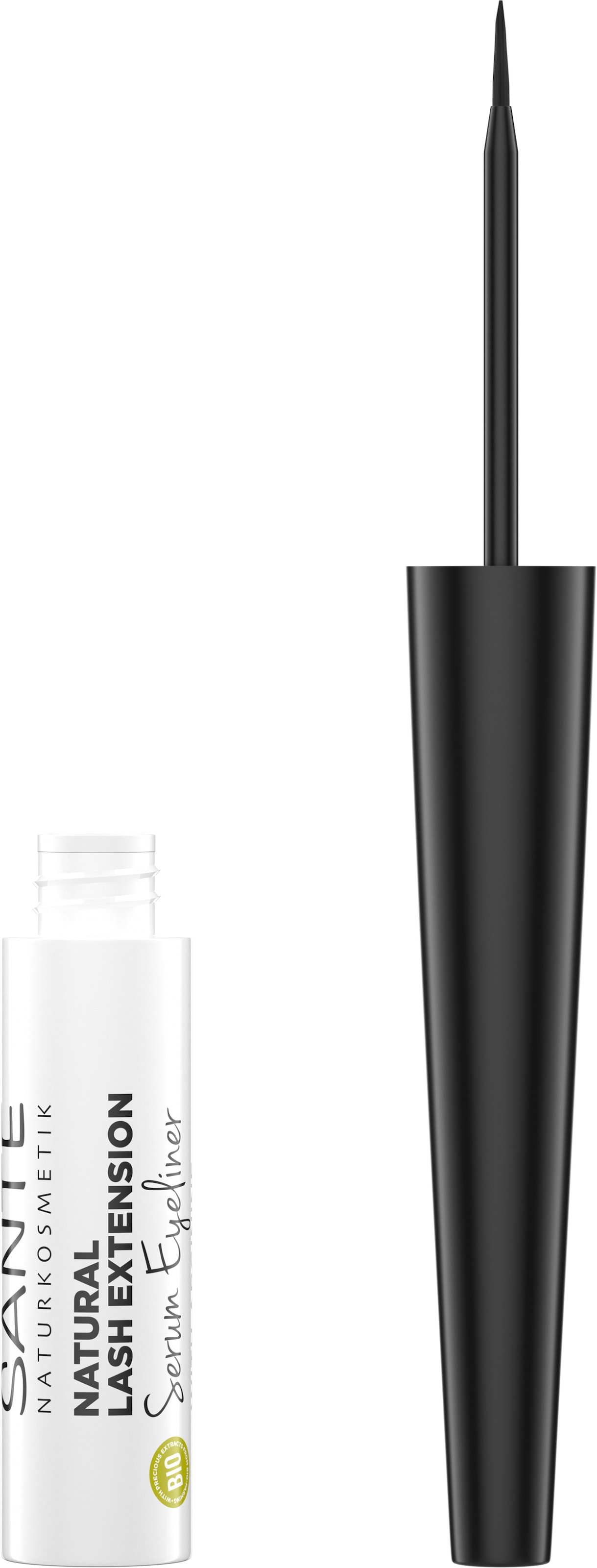 SANTE Wimpernserum »Natural Lash Extension Serum Eyeliner, 3,50 ml« für den Wimpernkranz, im Eyeliner-Format, vegan