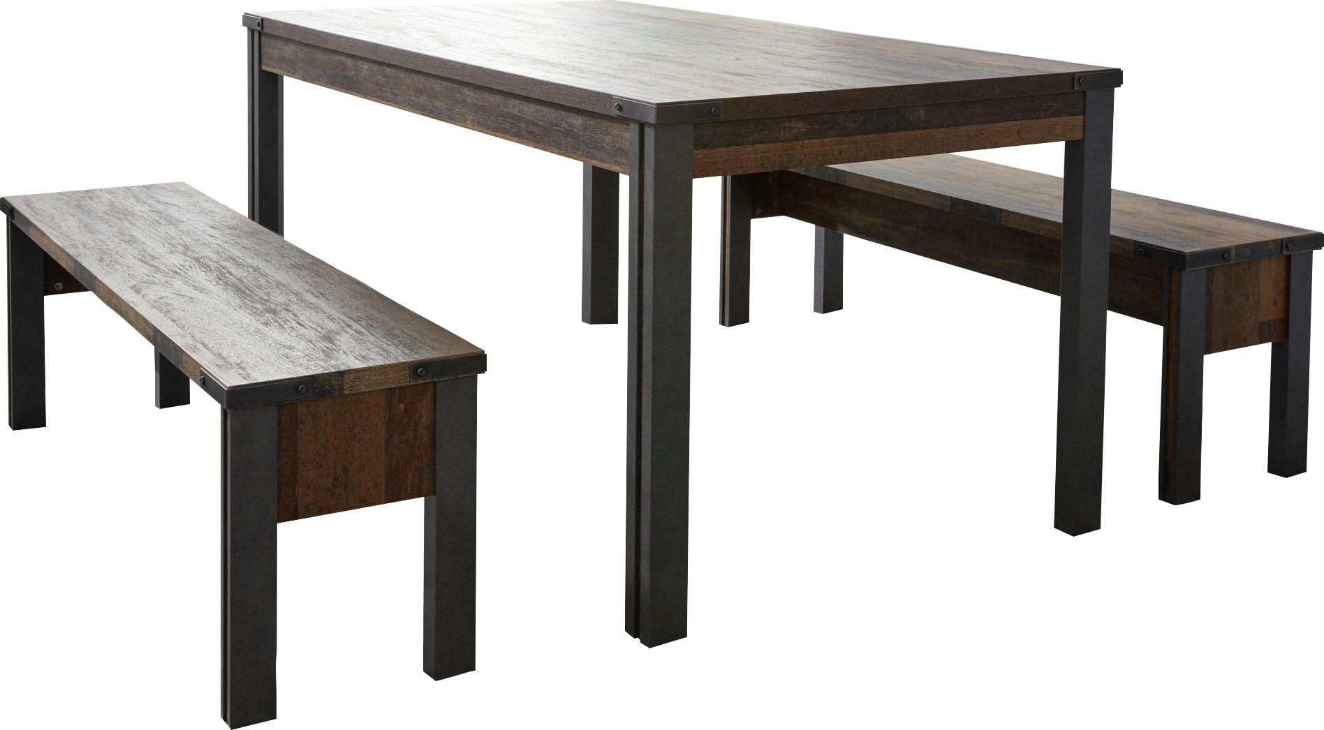 Home affaire Sitzbank »Bristol«, Esszimmerbank mit Platz für 2 Personen - (B/T/H) 140/35/44 cm