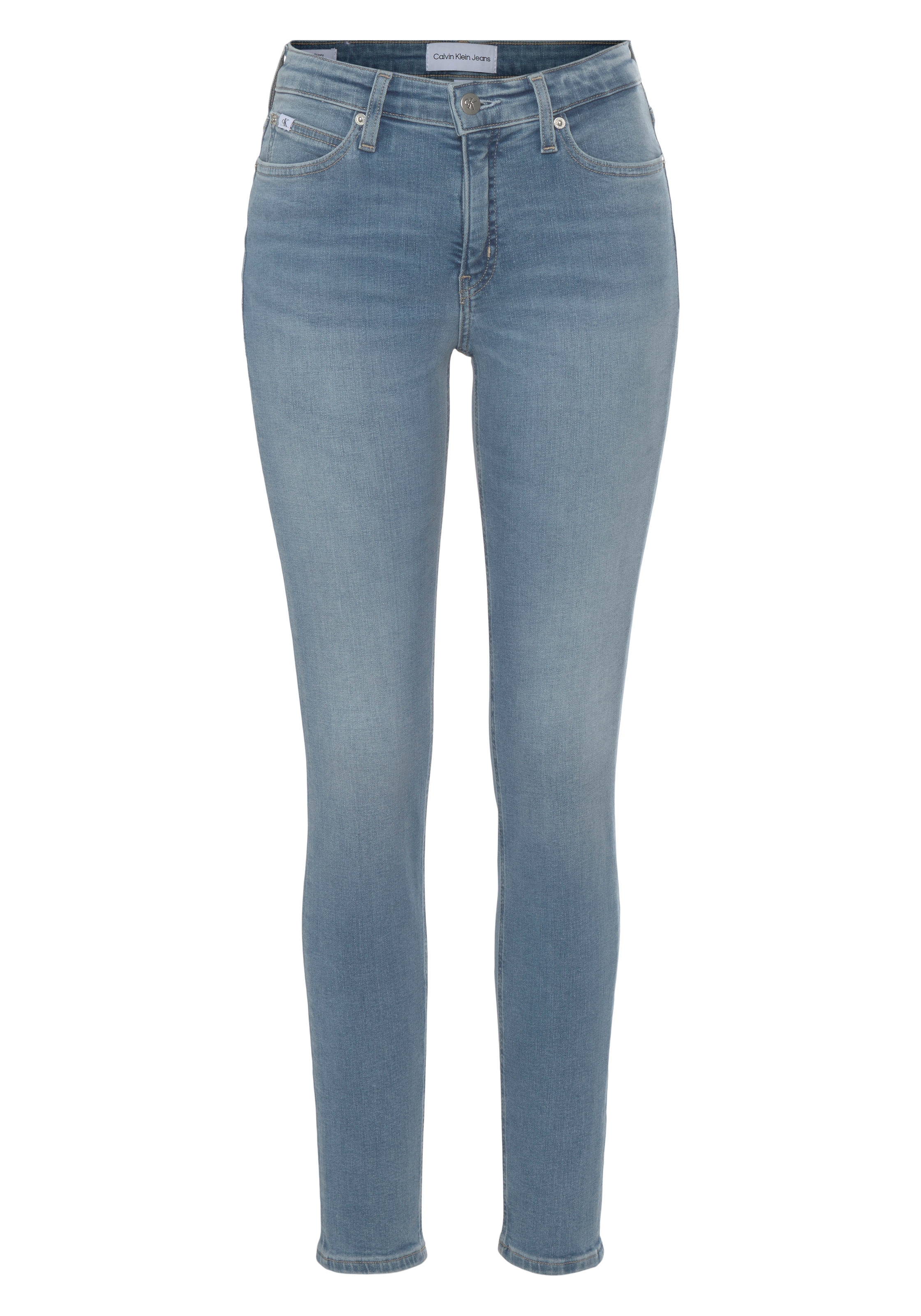 Calvin Klein Jeans Skinny-fit-Jeans »MID RISE SKINNY«, 5-Pocket-Form