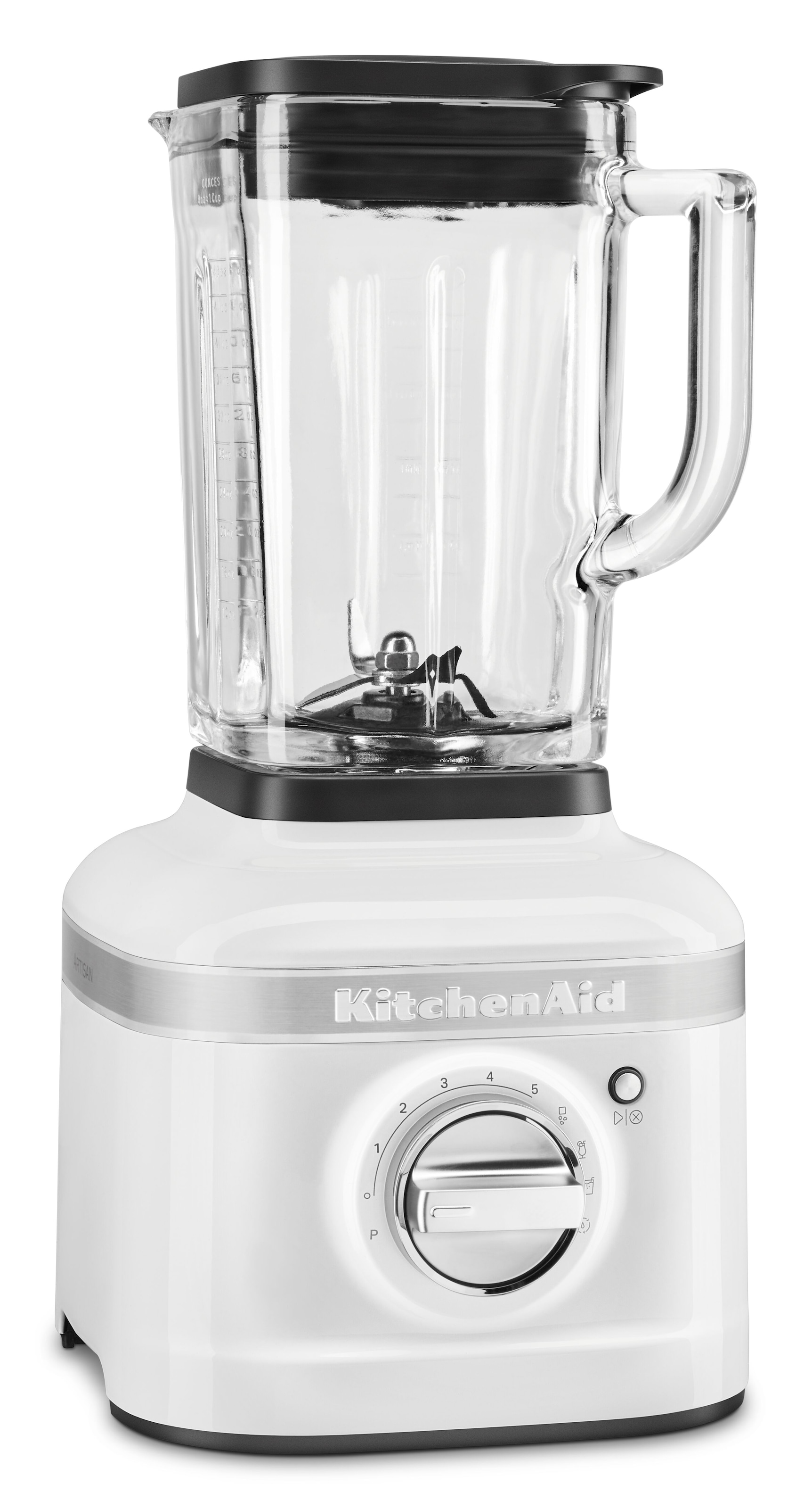 KitchenAid Standmixer »5KSB4026EWH Weiß« 1200 W