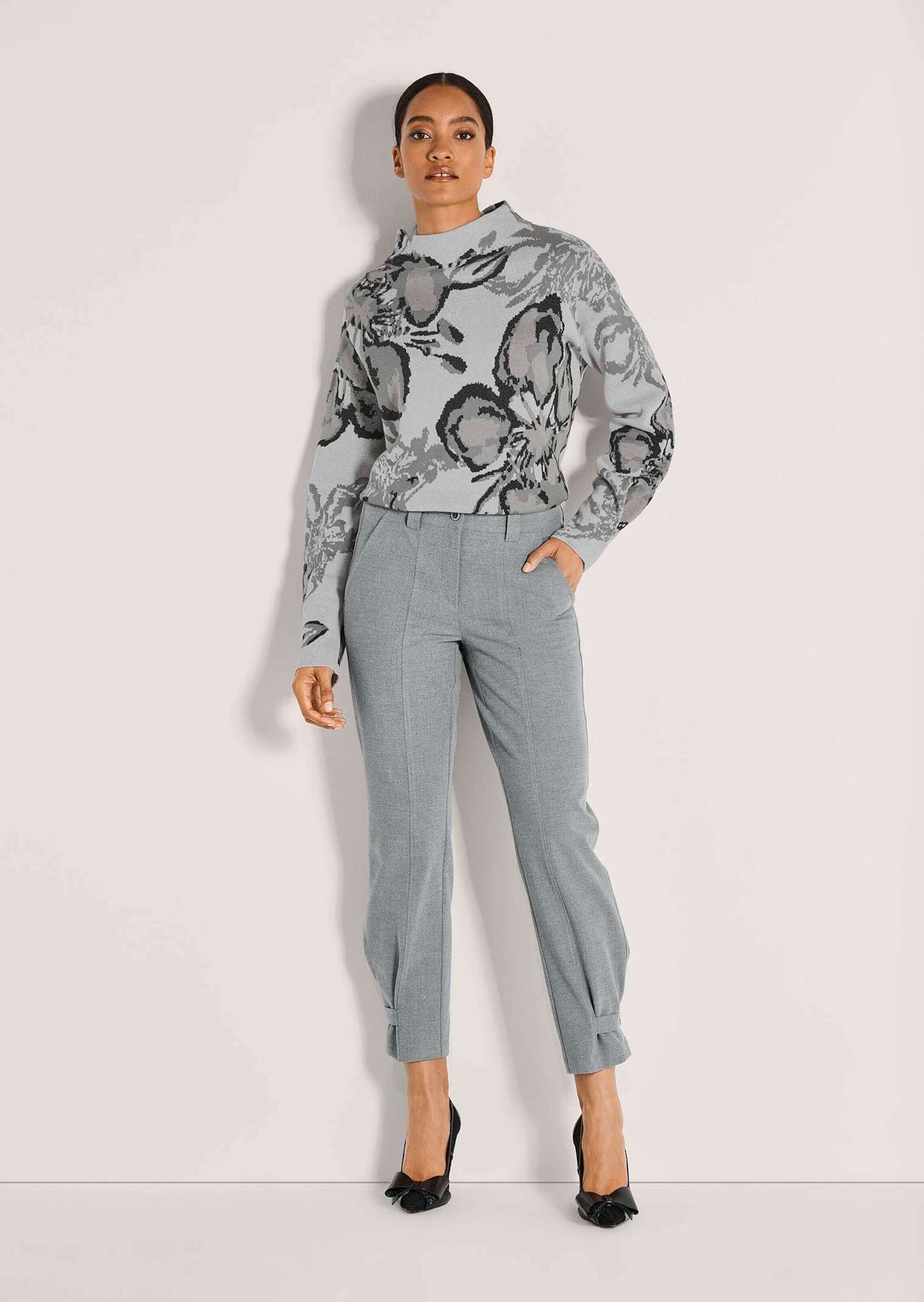 MADELEINE Stoffhose »Stoffhose Mid Waist 7/8-Businesshose«