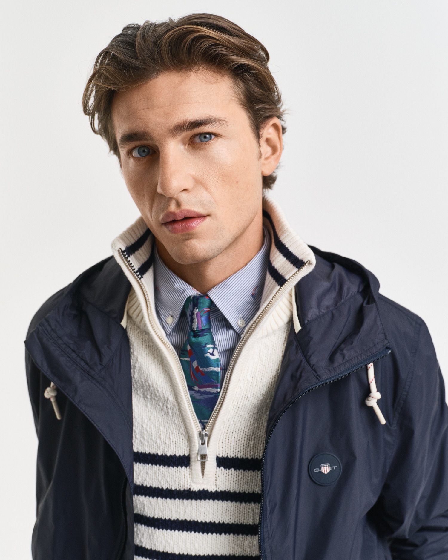 Gant Blouson »LIGHTWEIGHT PACKABLE WINDBREAKER«, mit Kapuze